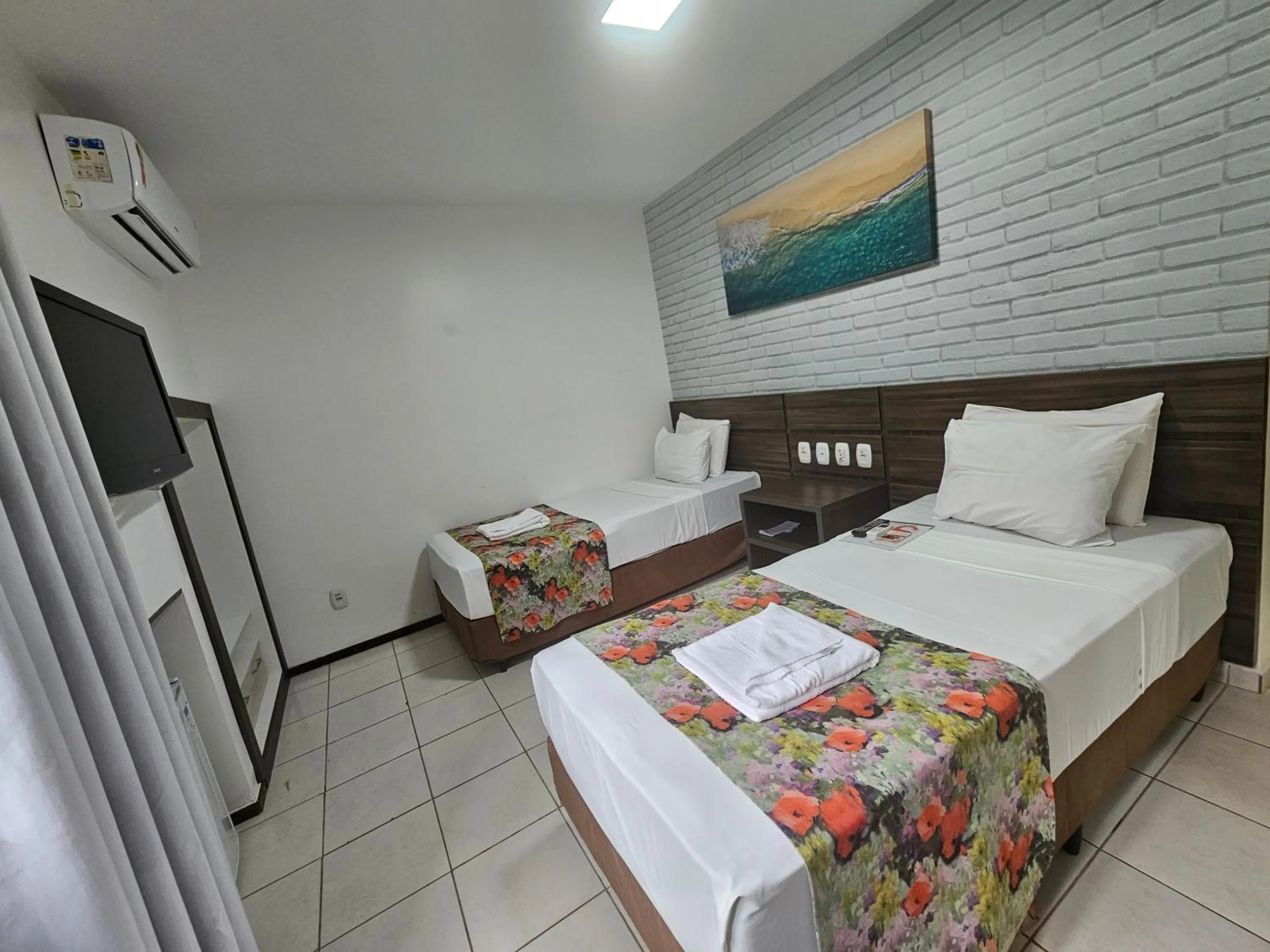 Bed in Solar Hotel Luis Eduardo Magalhães