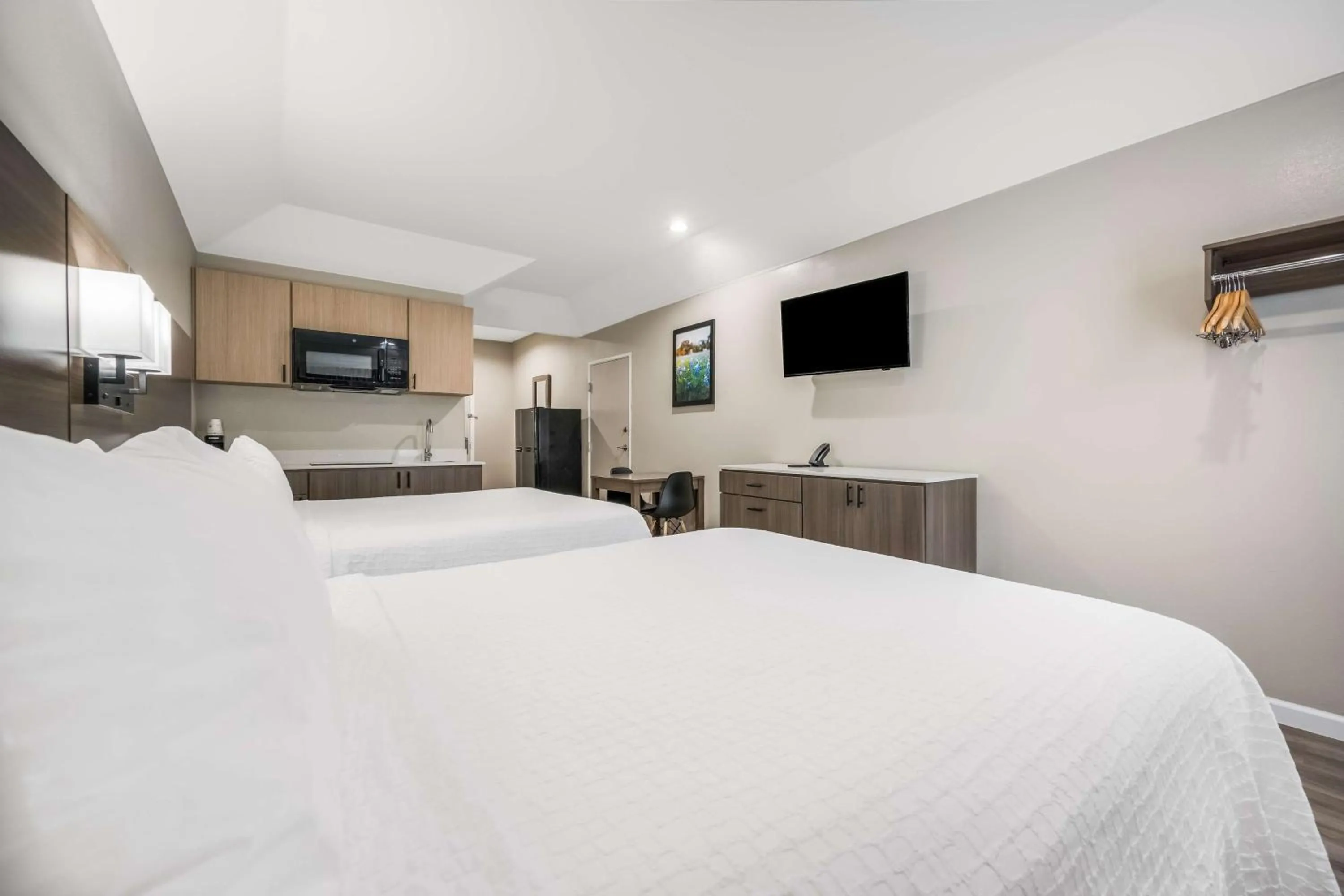 Bedroom, Bed in SureStay Studio by Best Western Conroe Downtown
