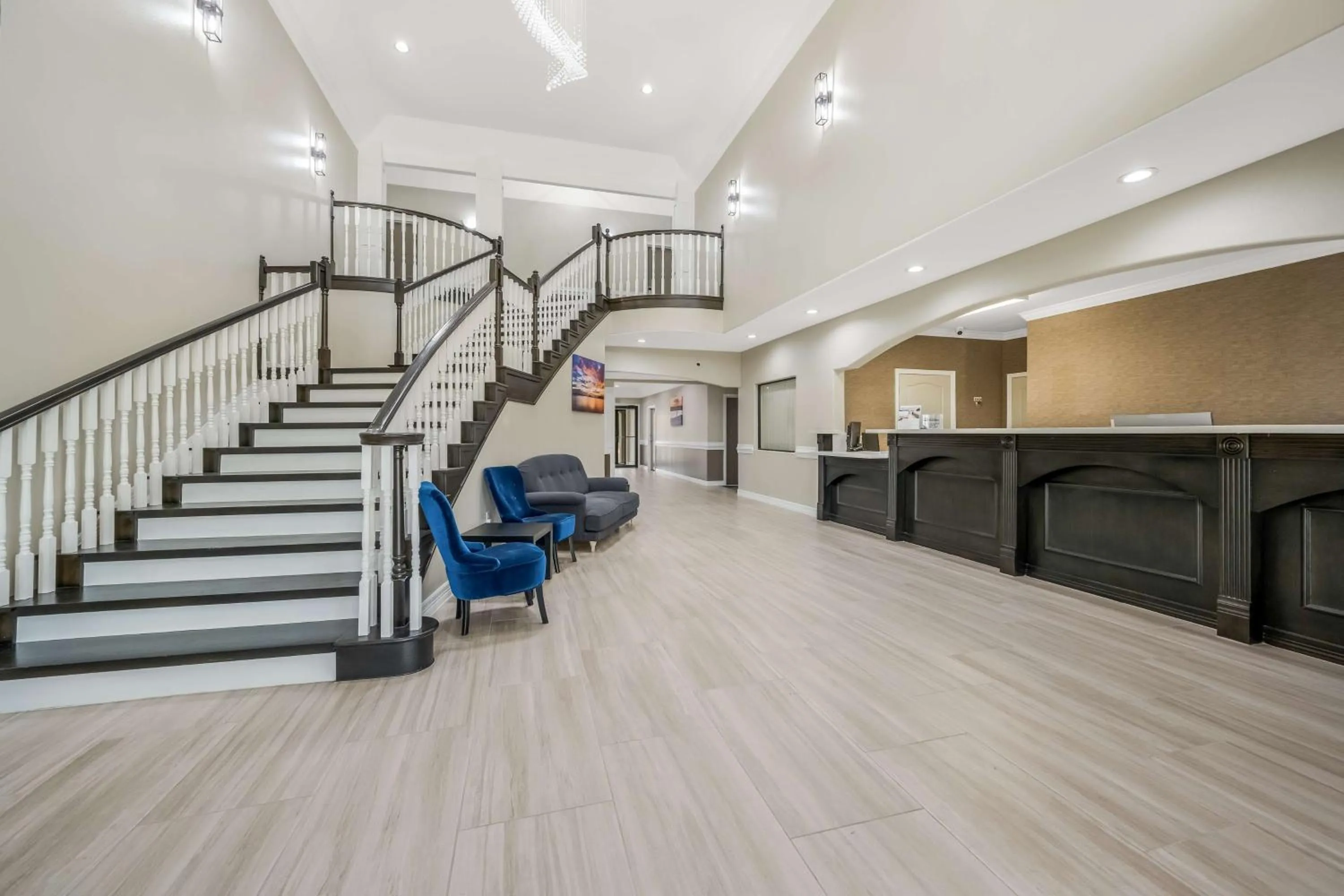 Lobby or reception in SureStay Studio by Best Western Conroe Downtown