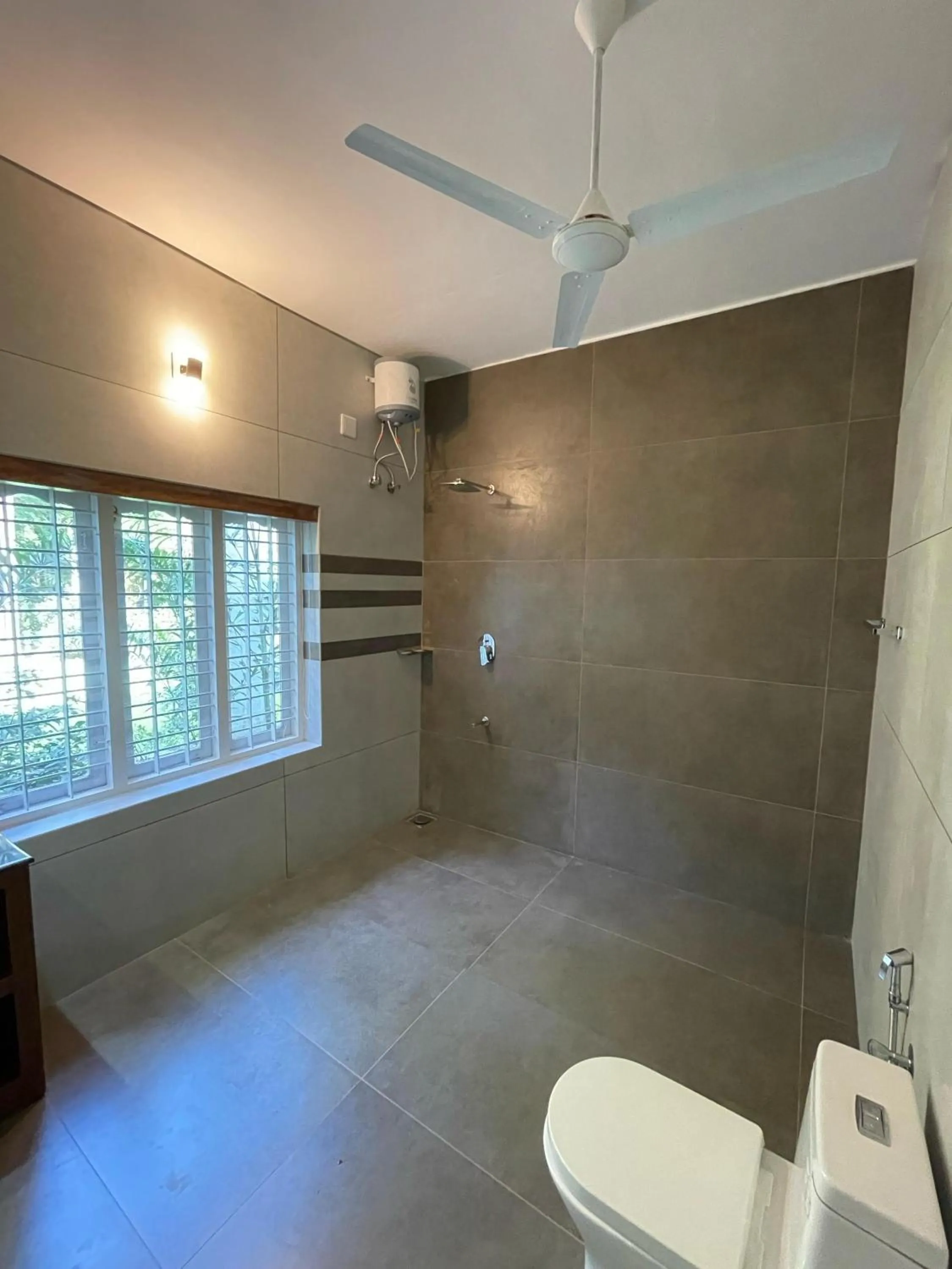 Shower in Softouch Ayurveda Village Kerala