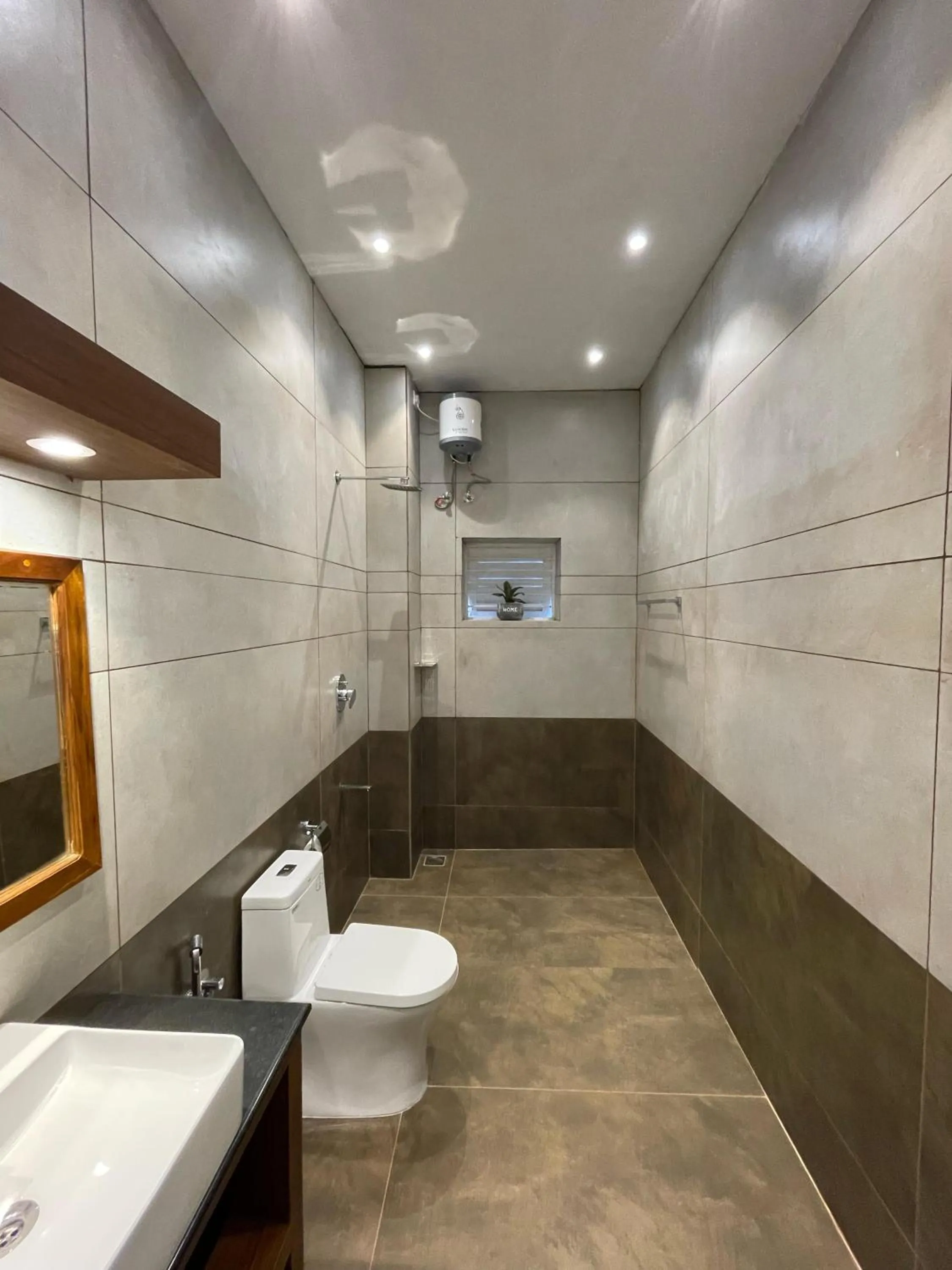 Shower in Softouch Ayurveda Village Kerala