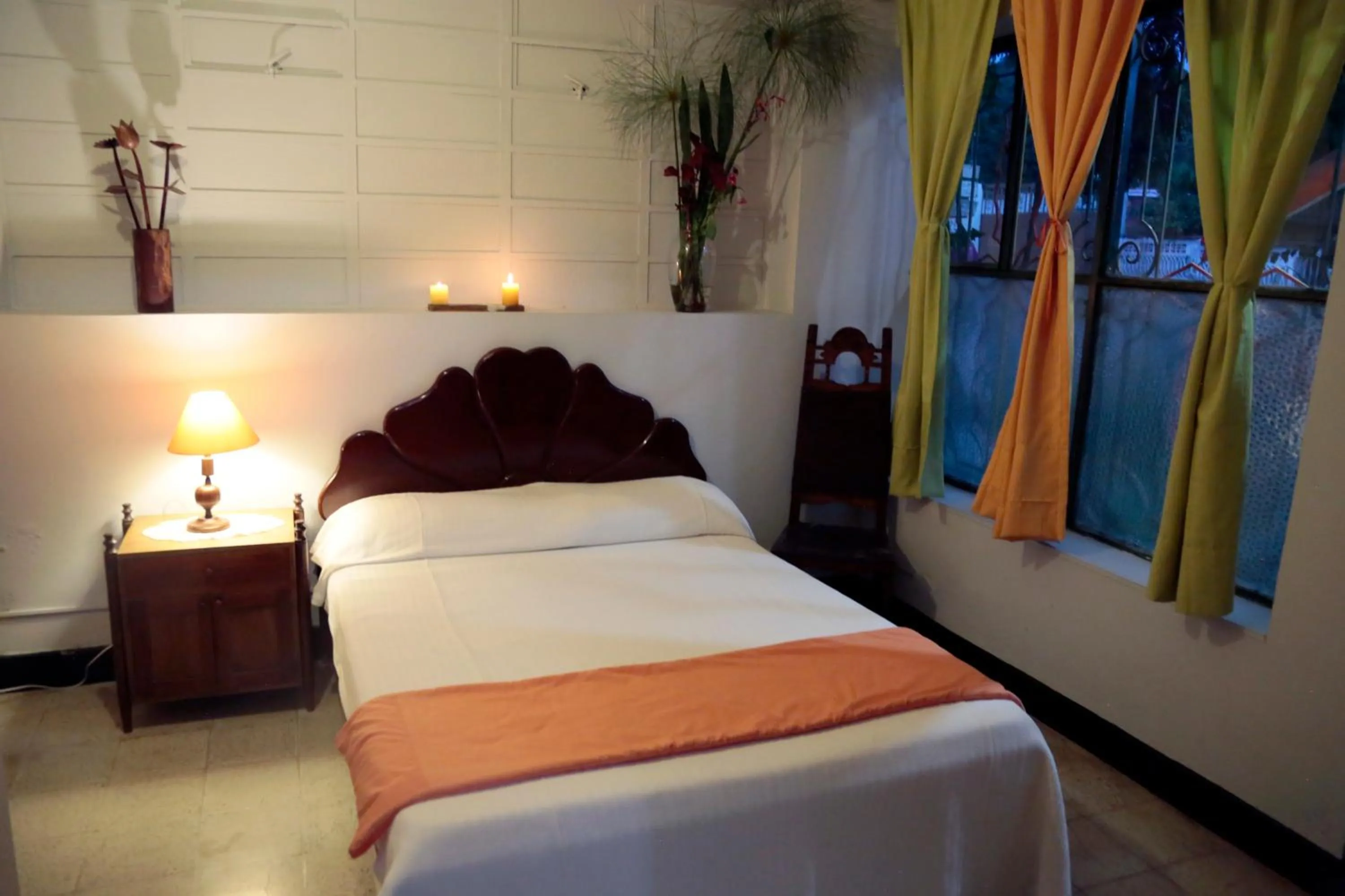 Bed in Posada Las Bromelias