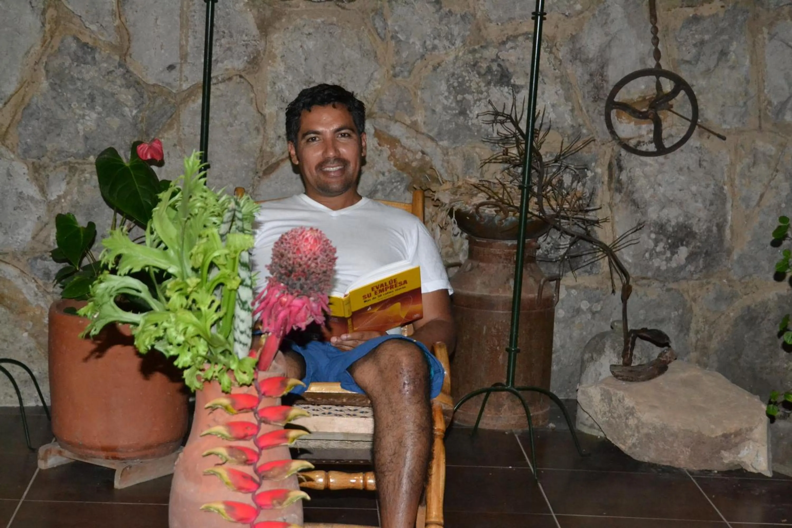 Balcony/Terrace in Posada Las Bromelias