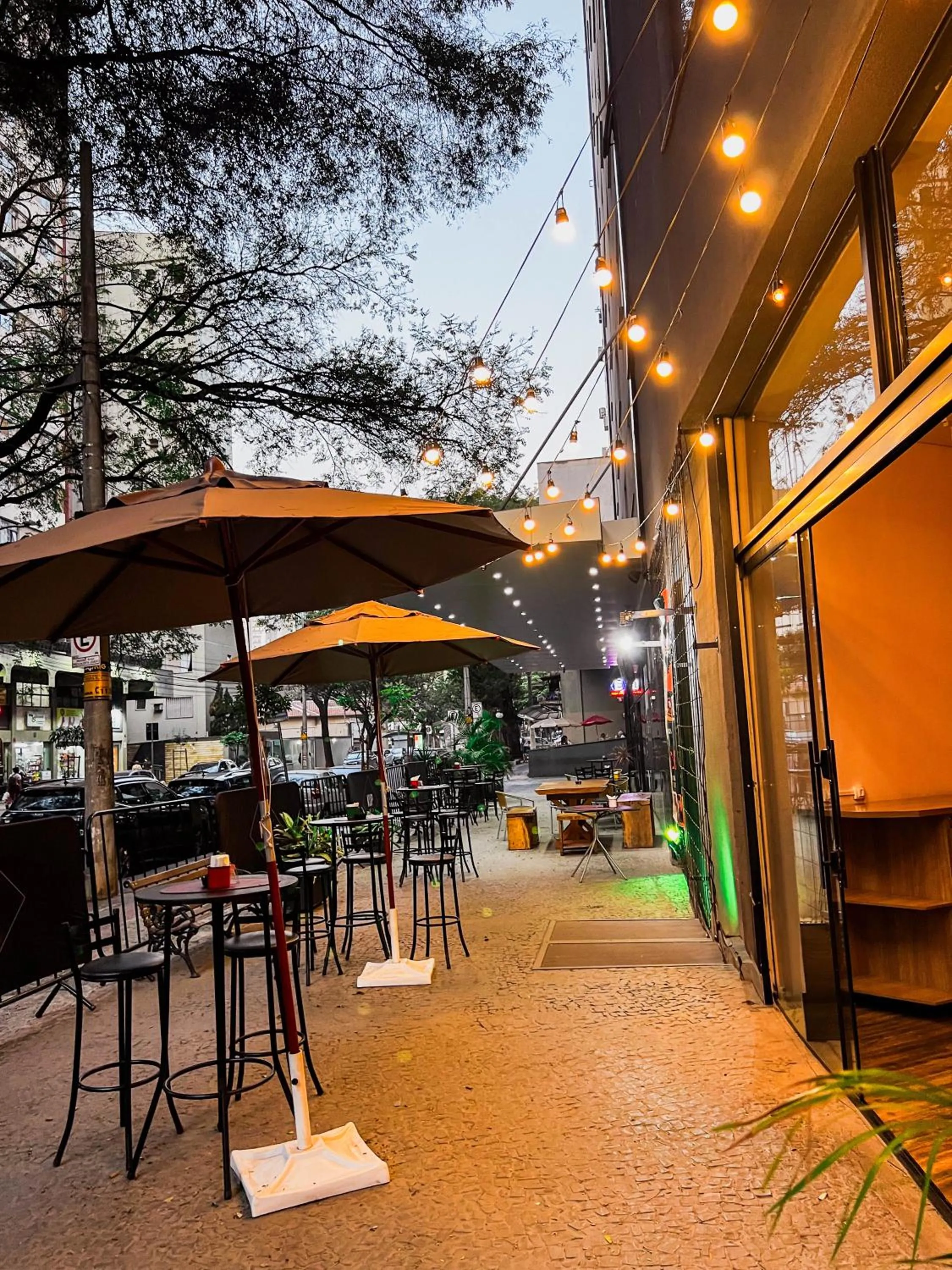 Patio in Royal Design Savassi Hotel