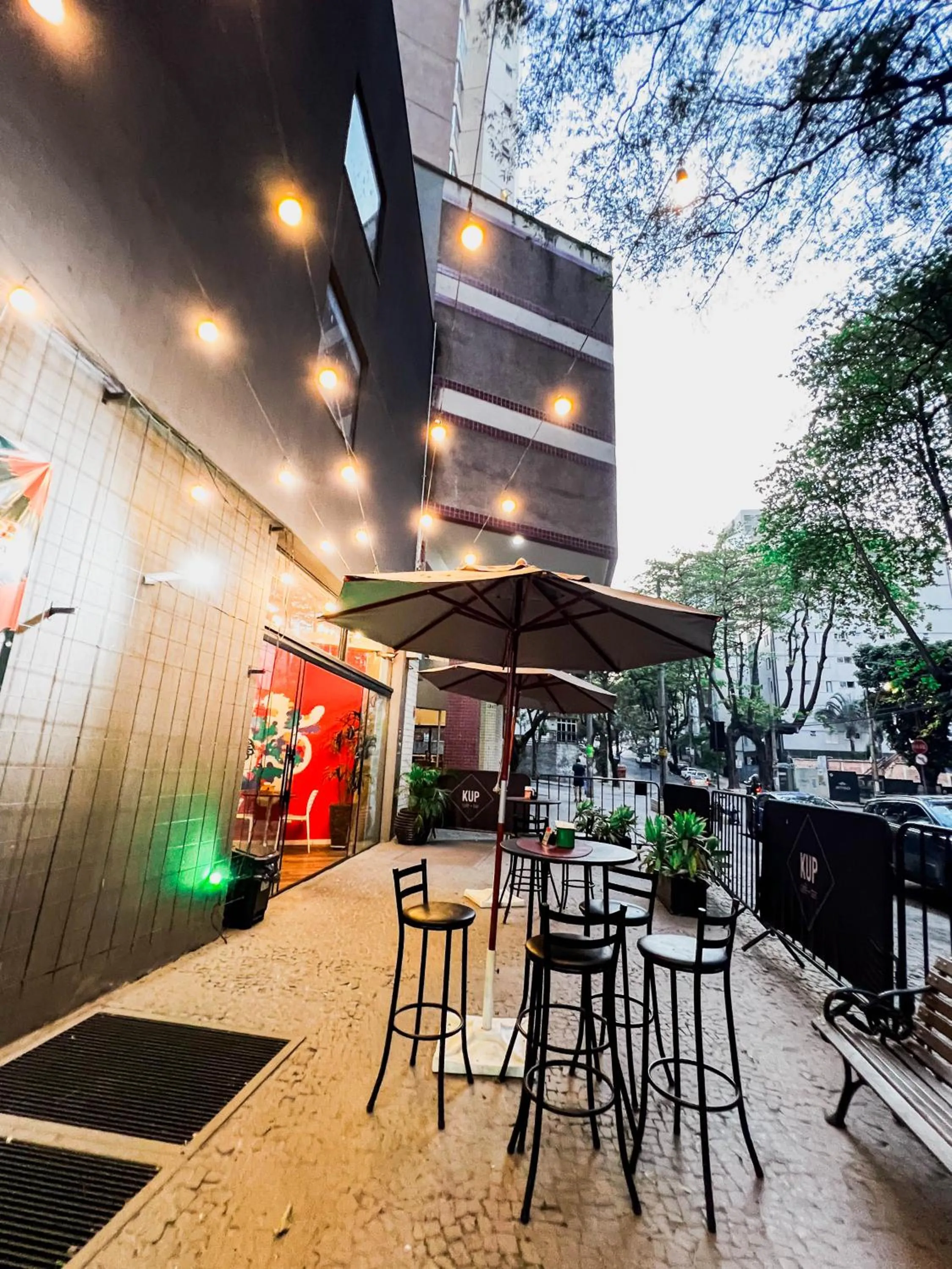 Patio in Royal Design Savassi Hotel