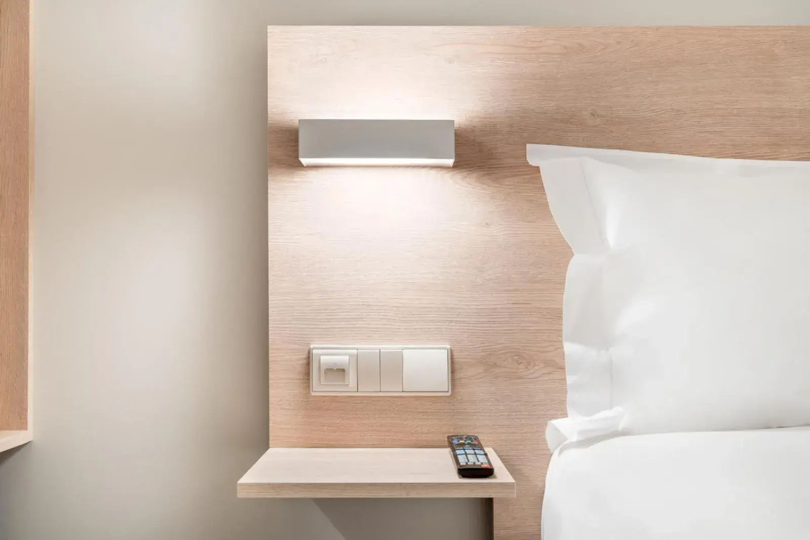 Bed in Moov Hotel Lisboa Oriente Bed in Moov Hotel Lisboa Oriente