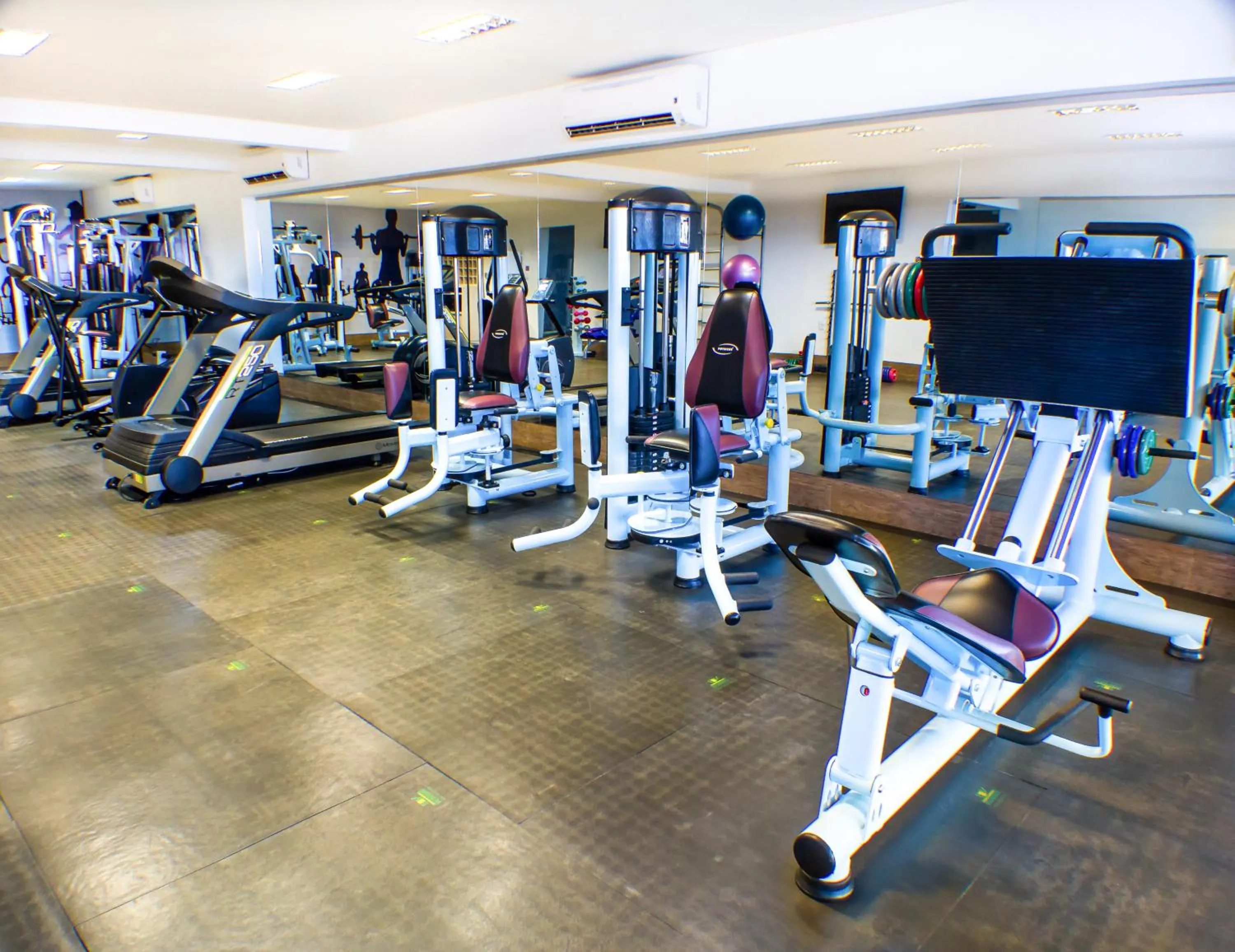 Fitness centre/facilities in Residence Hotel Imperatriz