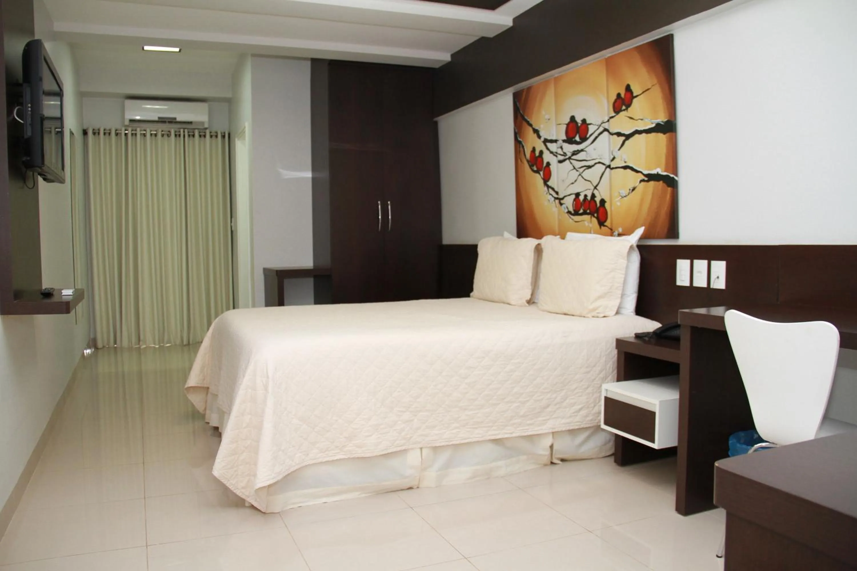 Balcony/Terrace, Bed in Residence Hotel Imperatriz