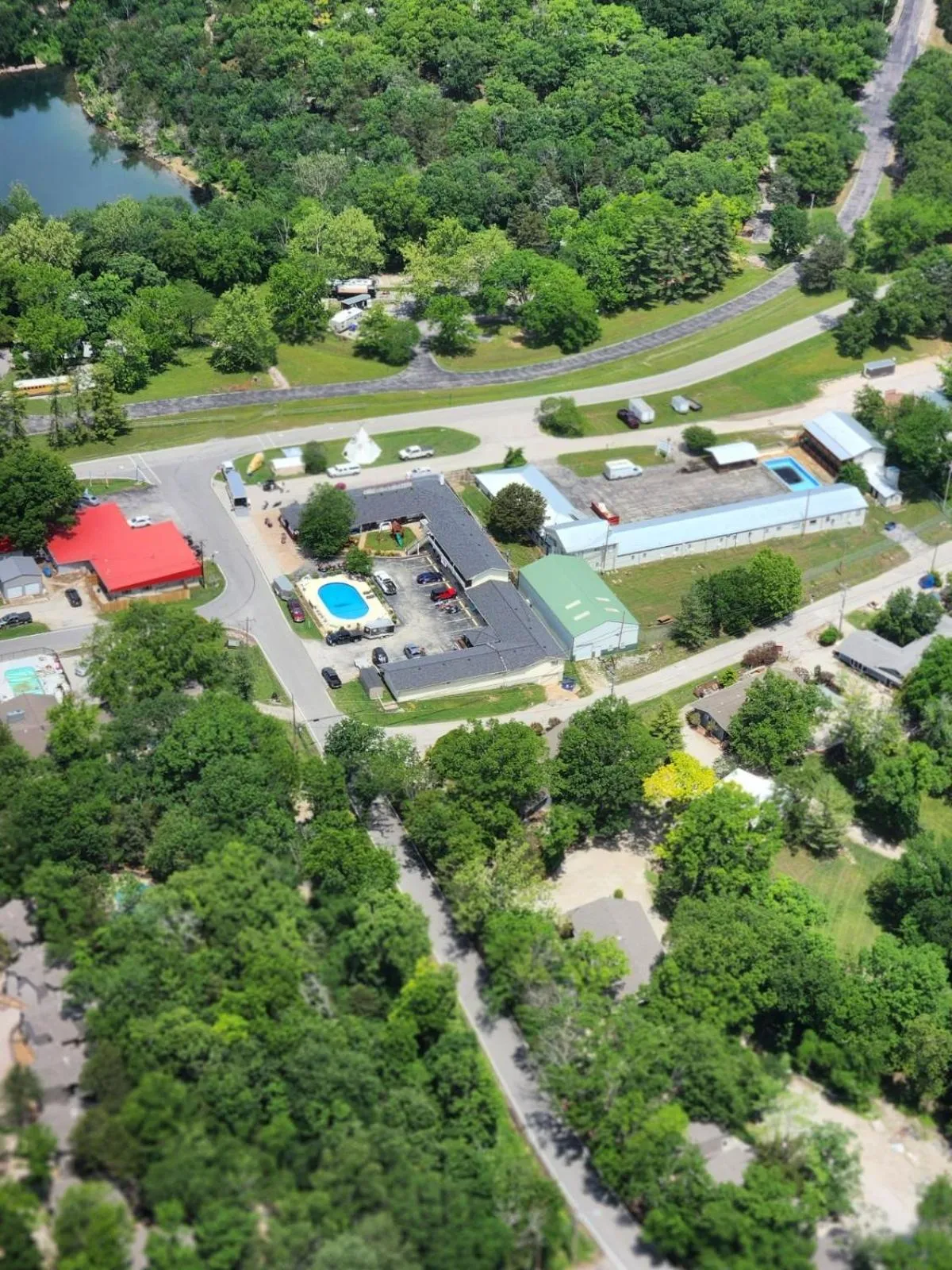 Neighbourhood in Hunter's Friend Resort near Silver Dollar City