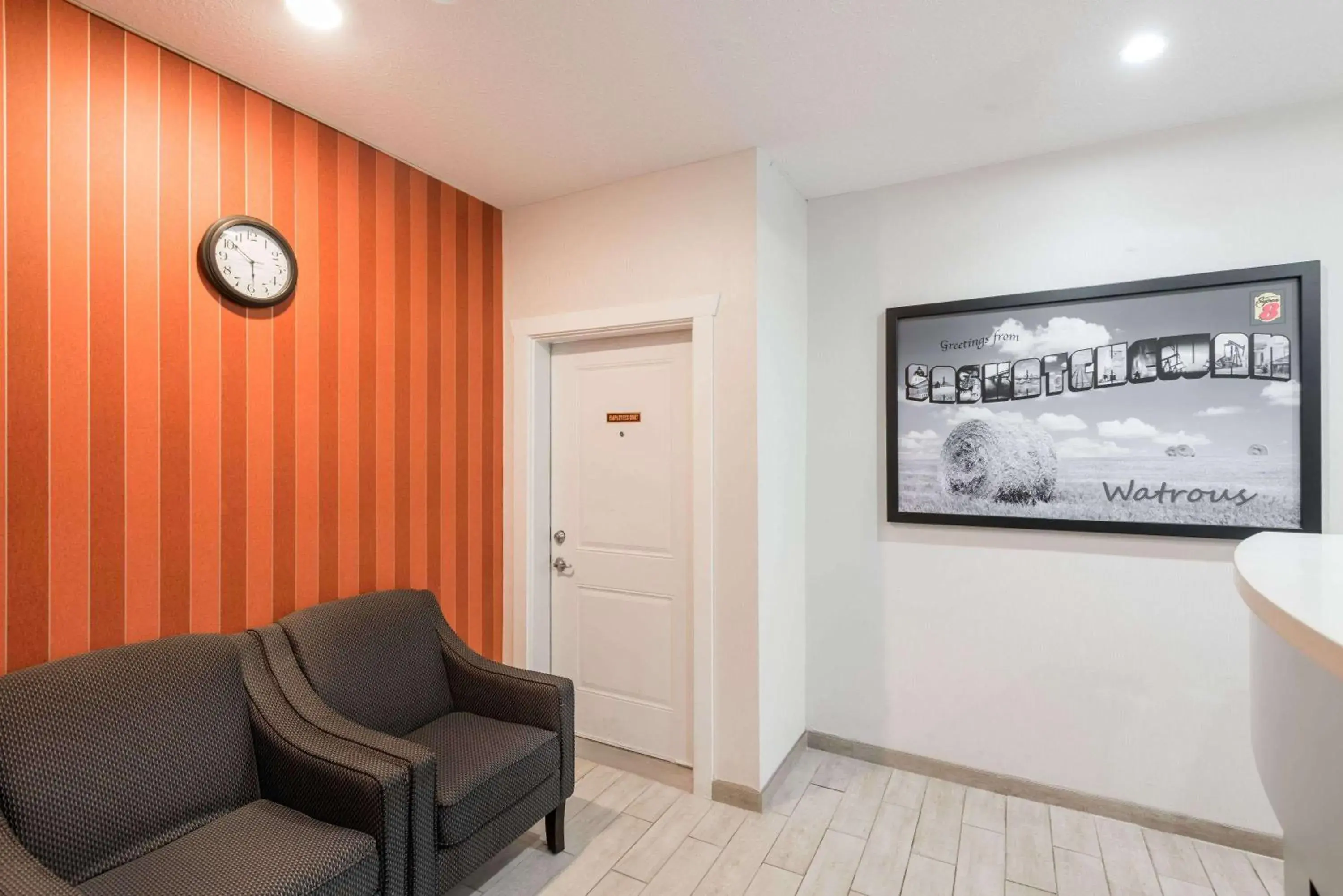 Lobby or reception in Super 8 by Wyndham Watrous Lobby or reception in Super 8 by Wyndham Watrous