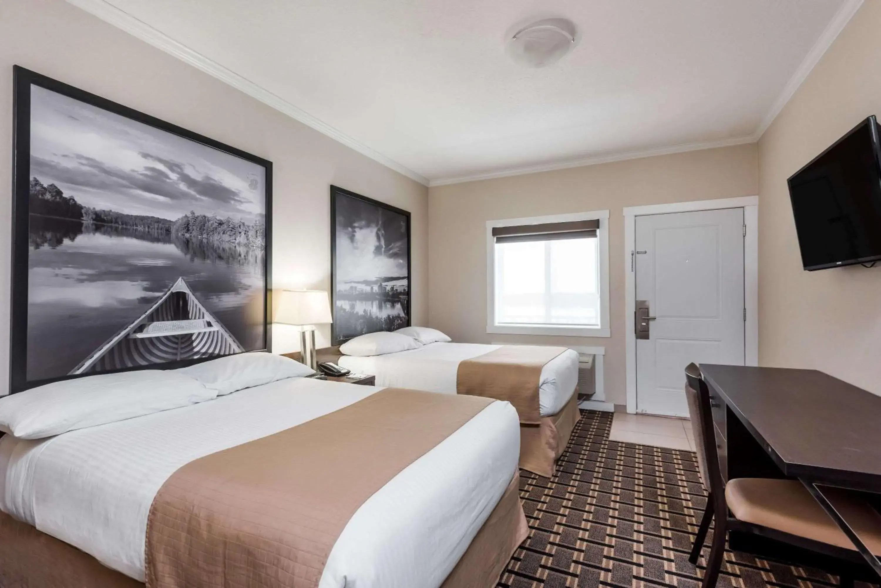 Photo of the whole room, Bed in Super 8 by Wyndham Watrous Photo of the whole room, Bed in Super 8 by Wyndham Watrous