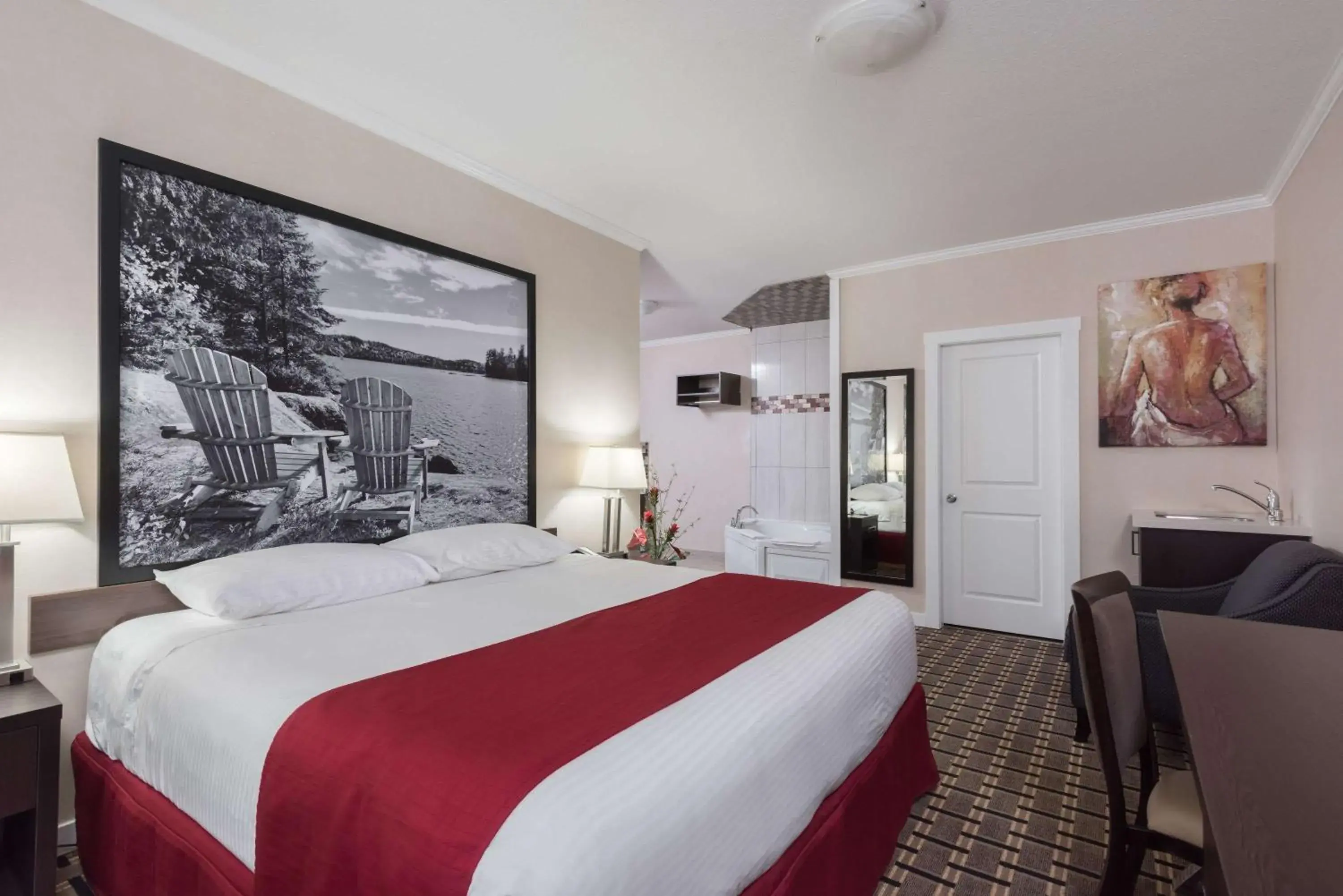 Photo of the whole room, Bed in Super 8 by Wyndham Watrous Photo of the whole room, Bed in Super 8 by Wyndham Watrous