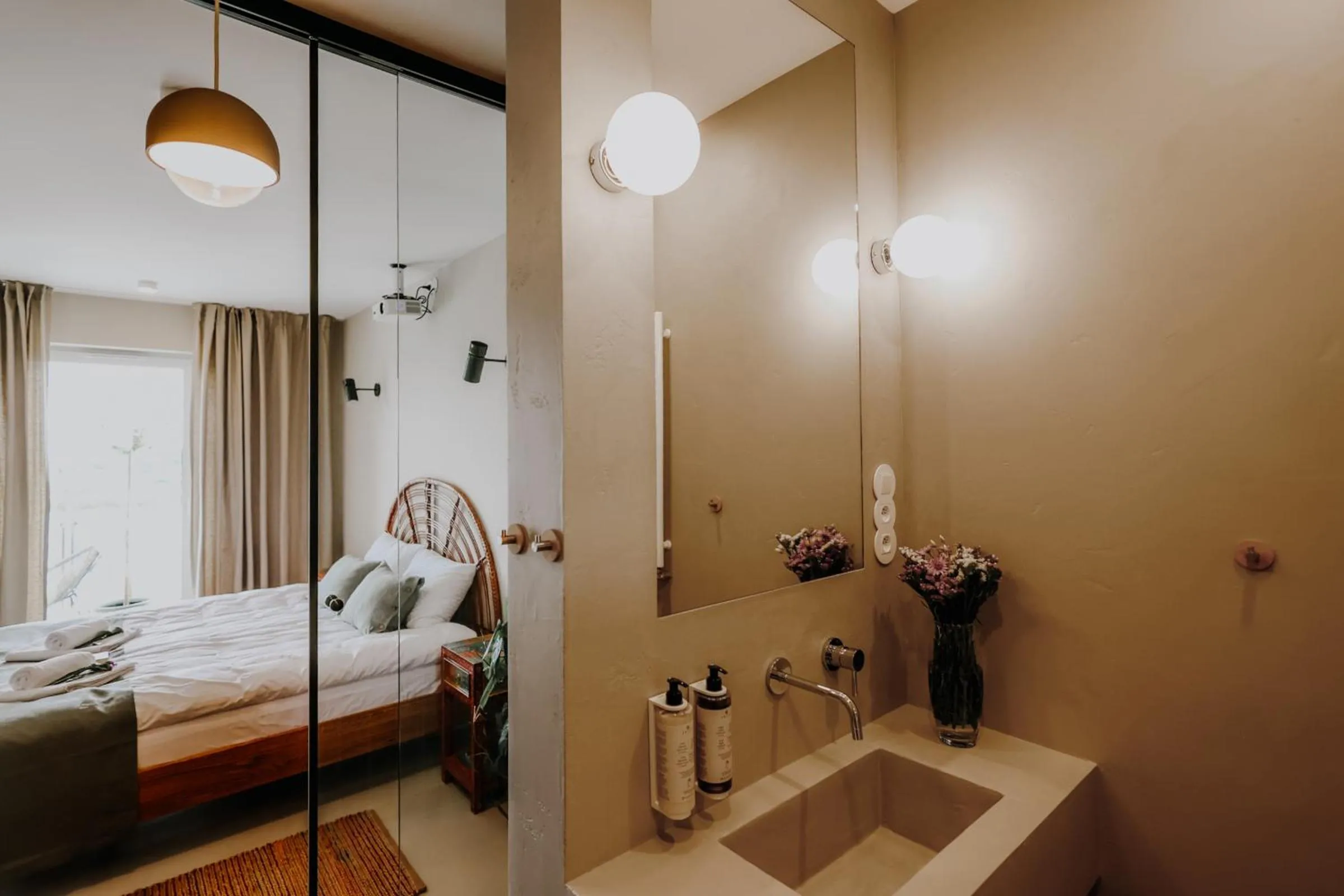 Bathroom, Bed in Apartament Miasto i Wisła