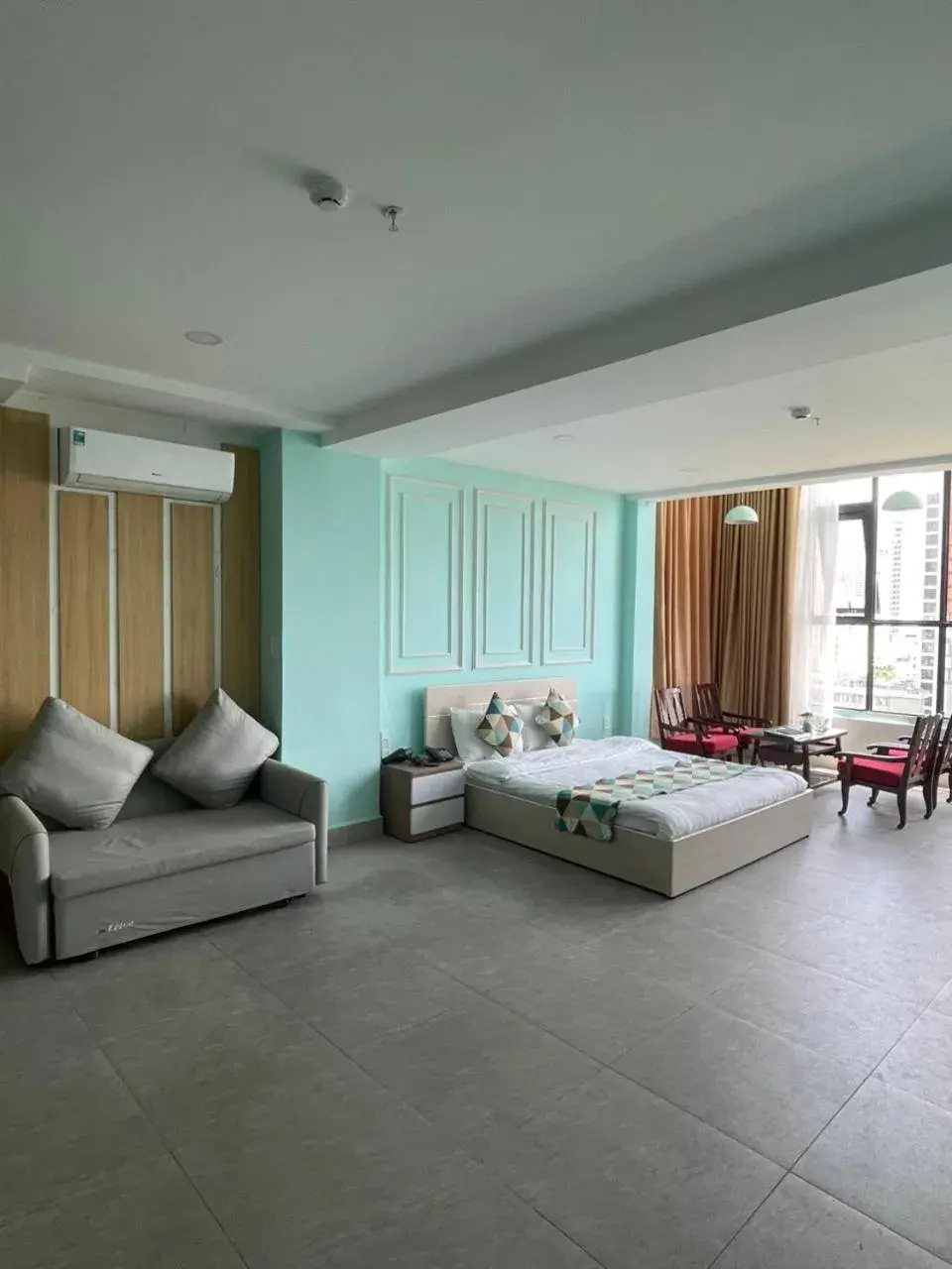 Bed in Ngoc Khanh hotel Bed in Ngoc Khanh hotel