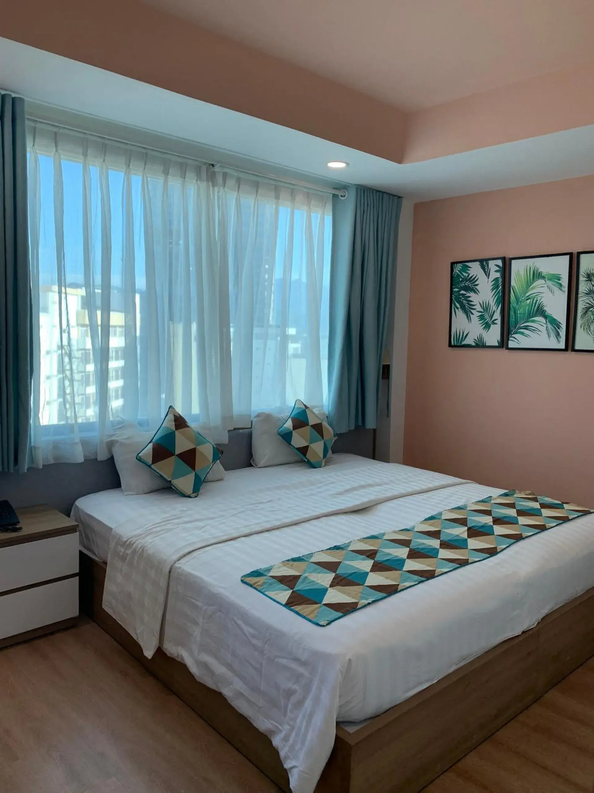 Bed in Ngoc Khanh hotel Bed in Ngoc Khanh hotel