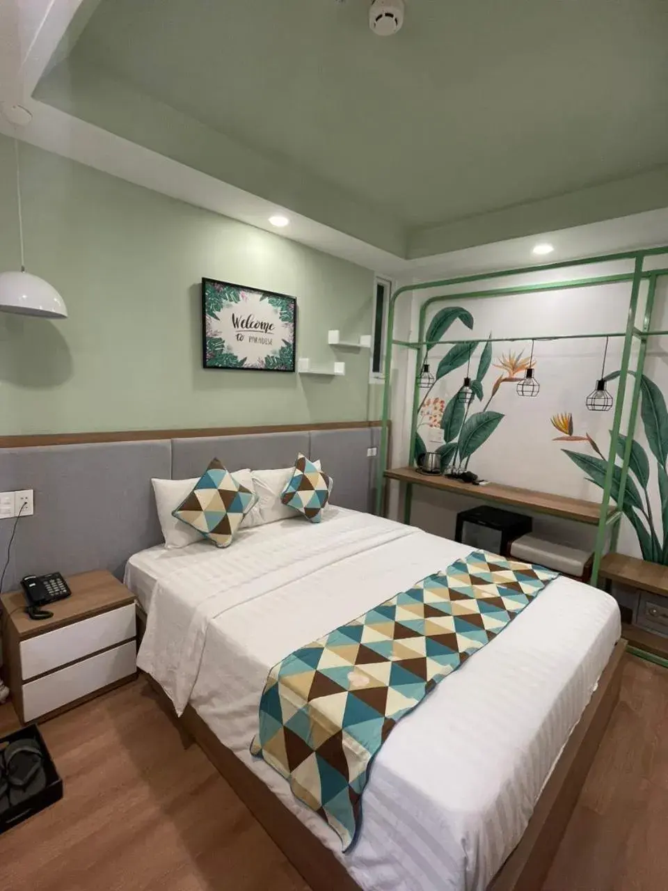 Bed in Ngoc Khanh hotel Bed in Ngoc Khanh hotel