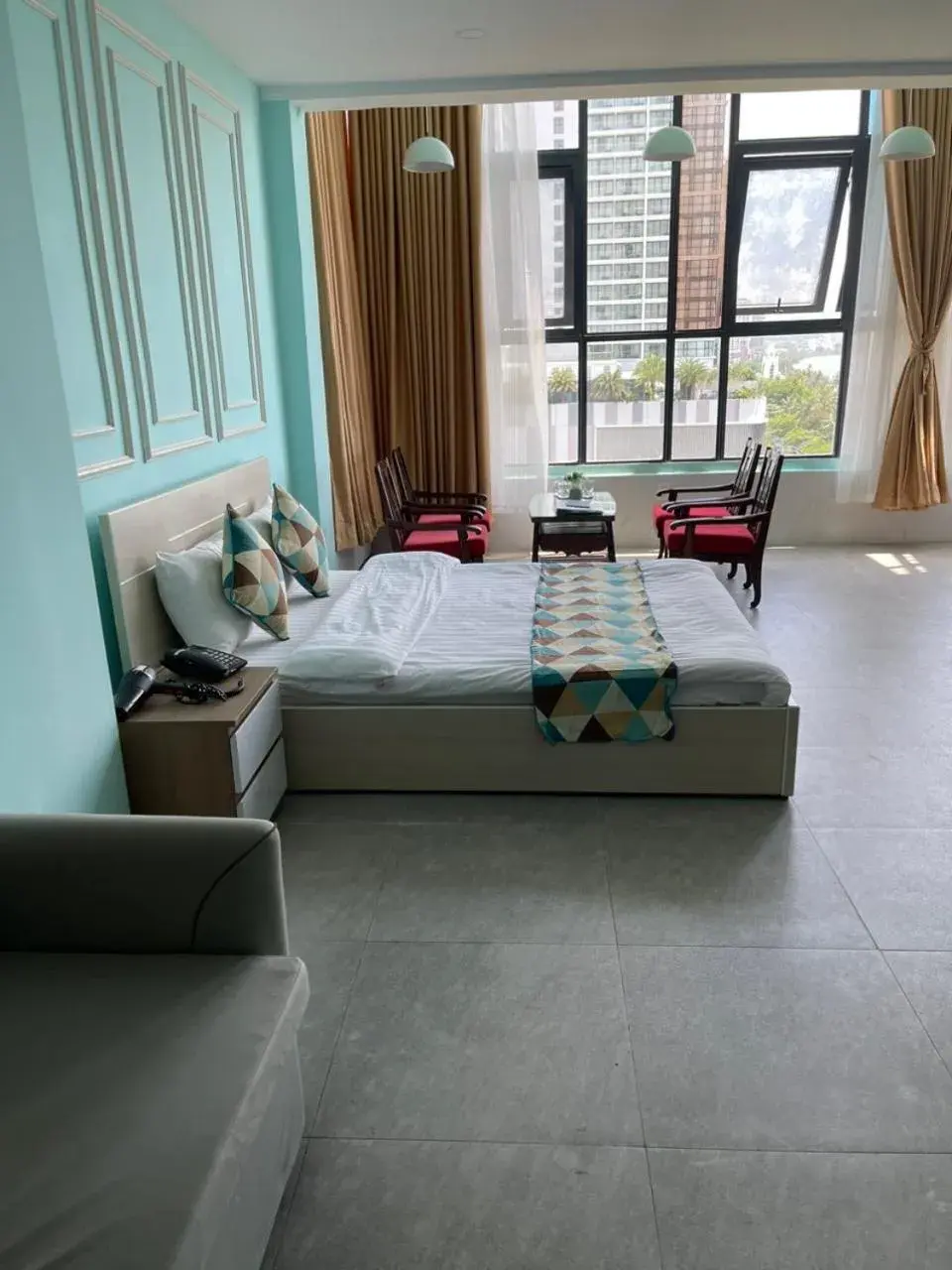 Bed in Ngoc Khanh hotel Bed in Ngoc Khanh hotel