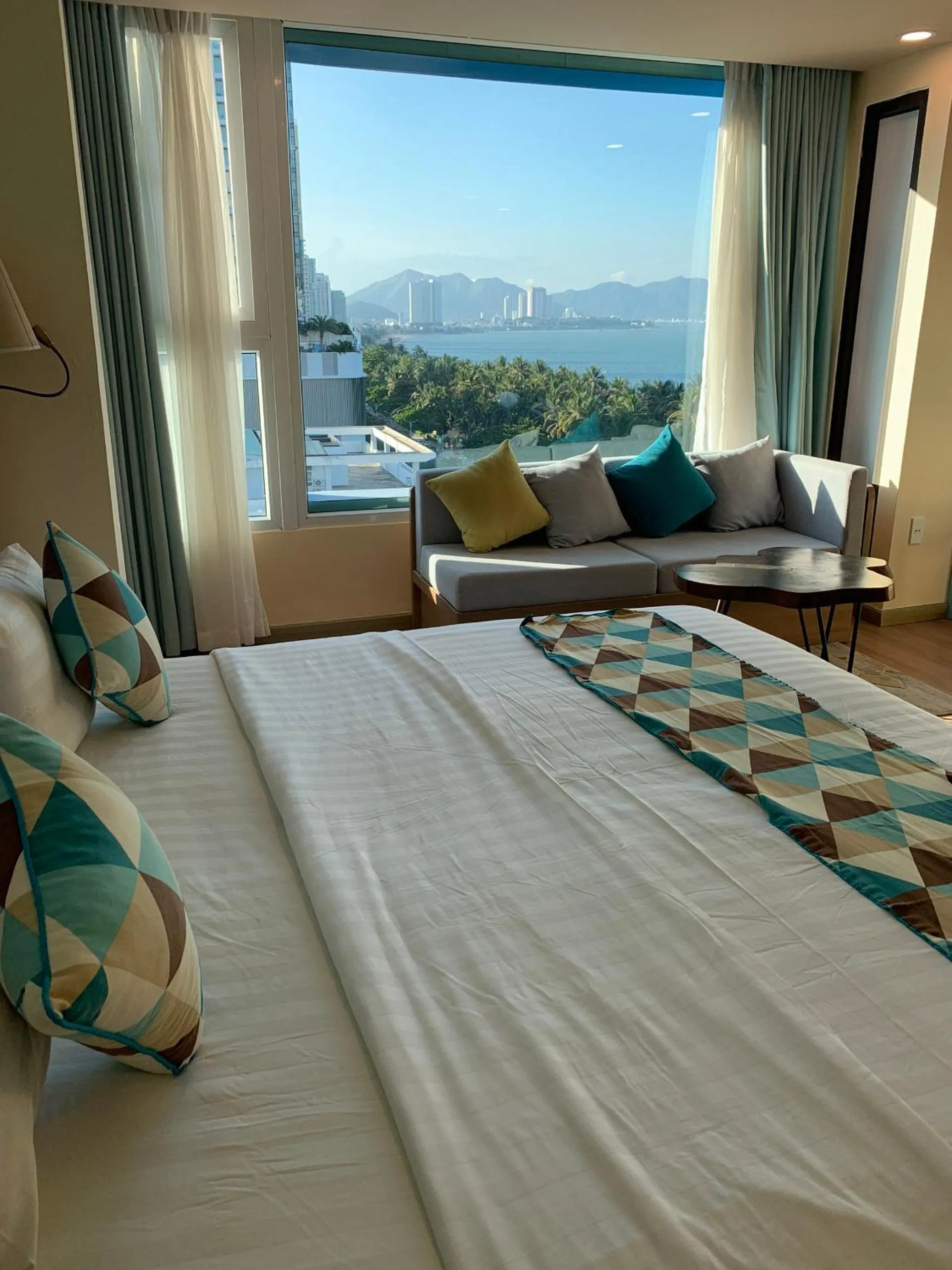 Bed in Ngoc Khanh hotel