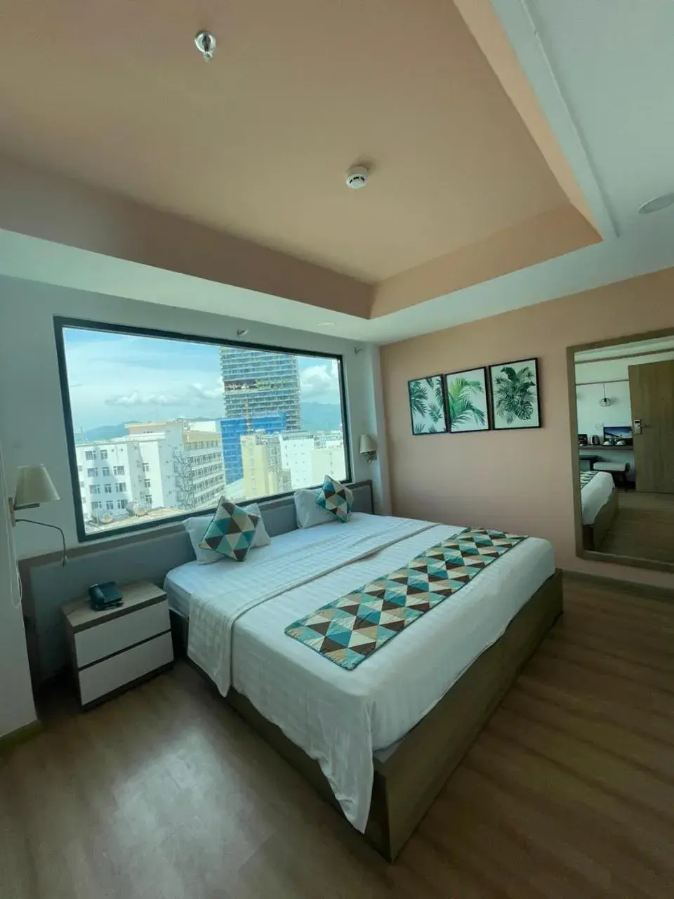 Bed in Ngoc Khanh hotel Bed in Ngoc Khanh hotel