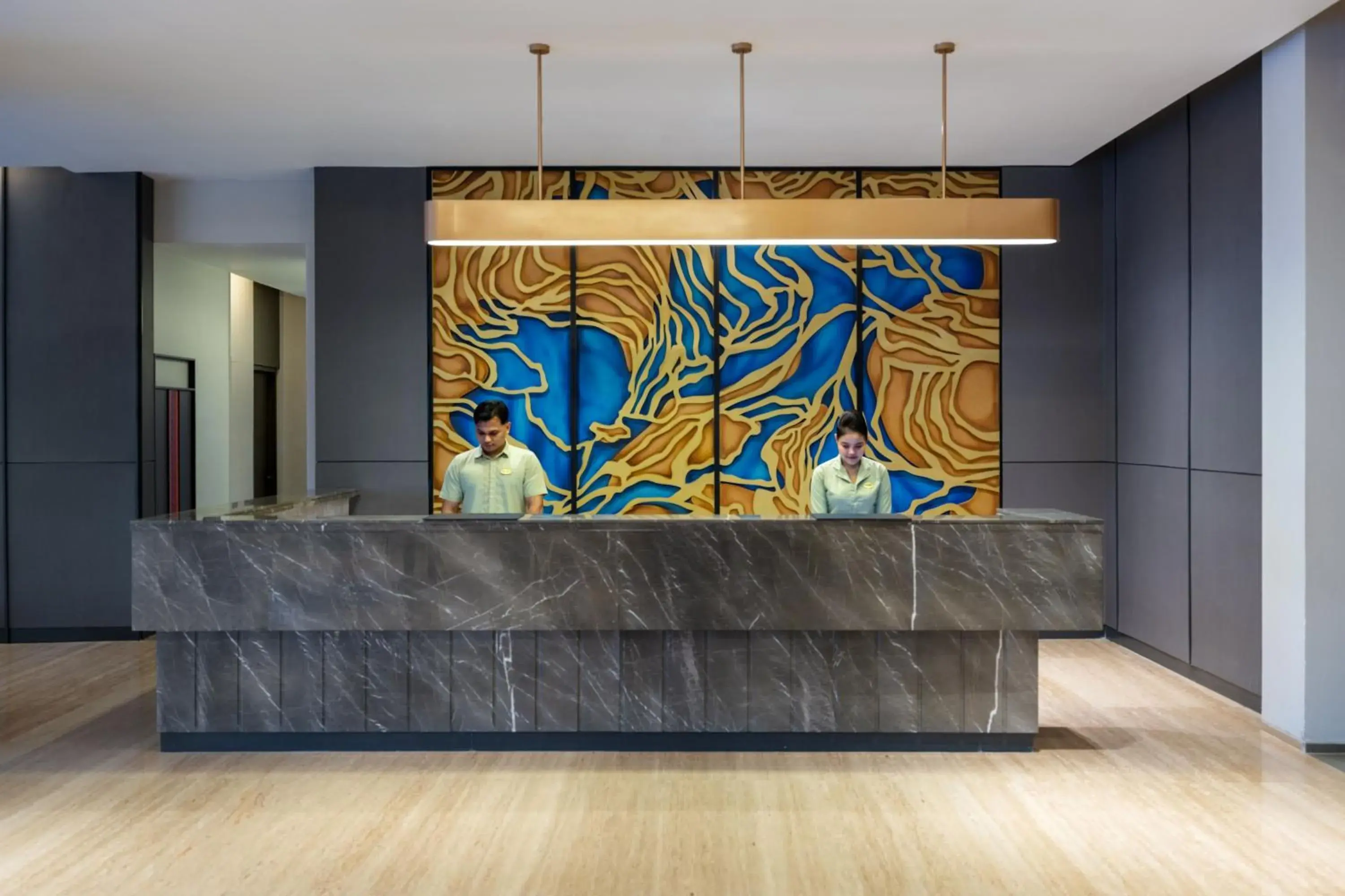 Lobby or reception in Hotel Santika Lahat Lobby or reception in Hotel Santika Lahat