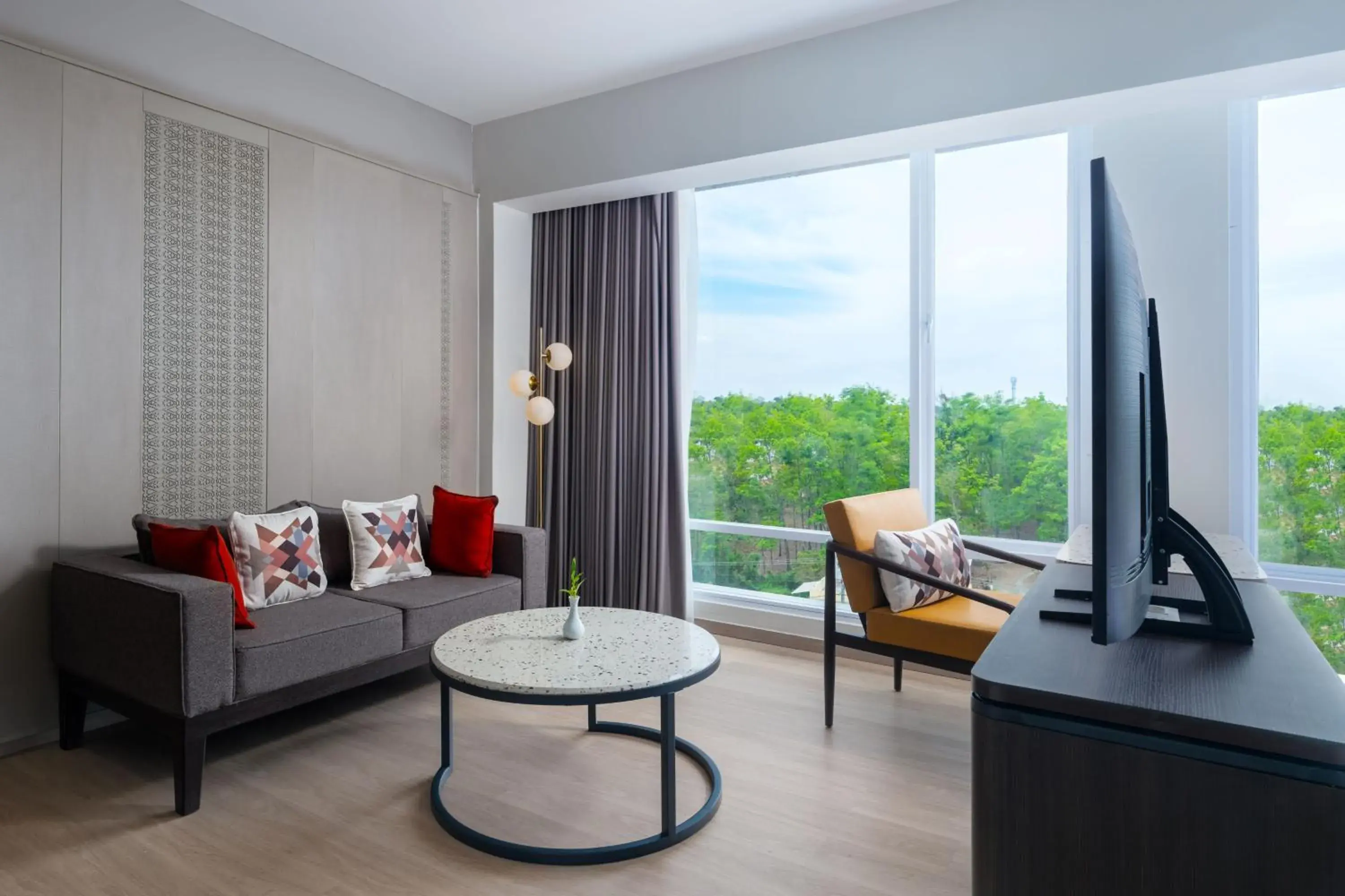 Living room in Hotel Santika Lahat Living room in Hotel Santika Lahat