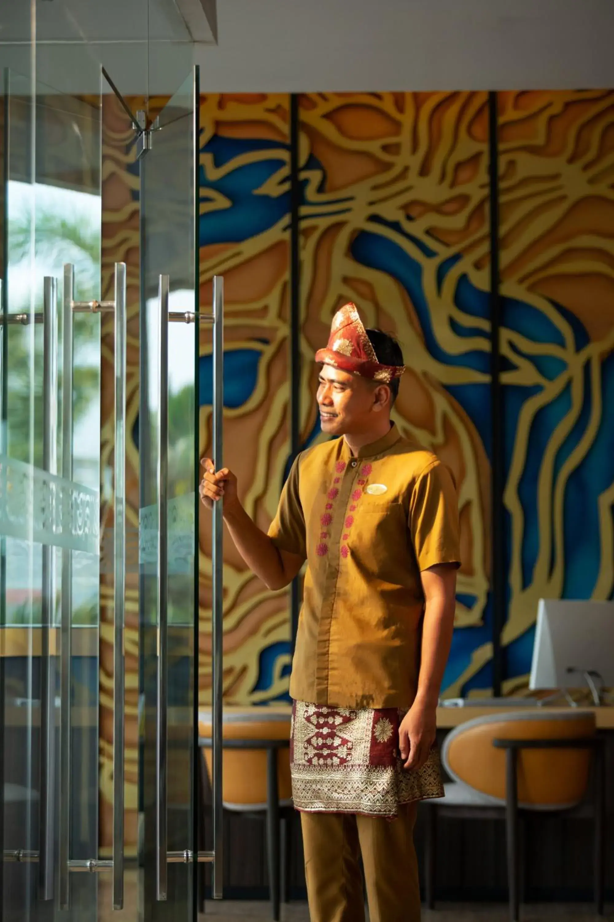 Lobby or reception in Hotel Santika Lahat Lobby or reception in Hotel Santika Lahat