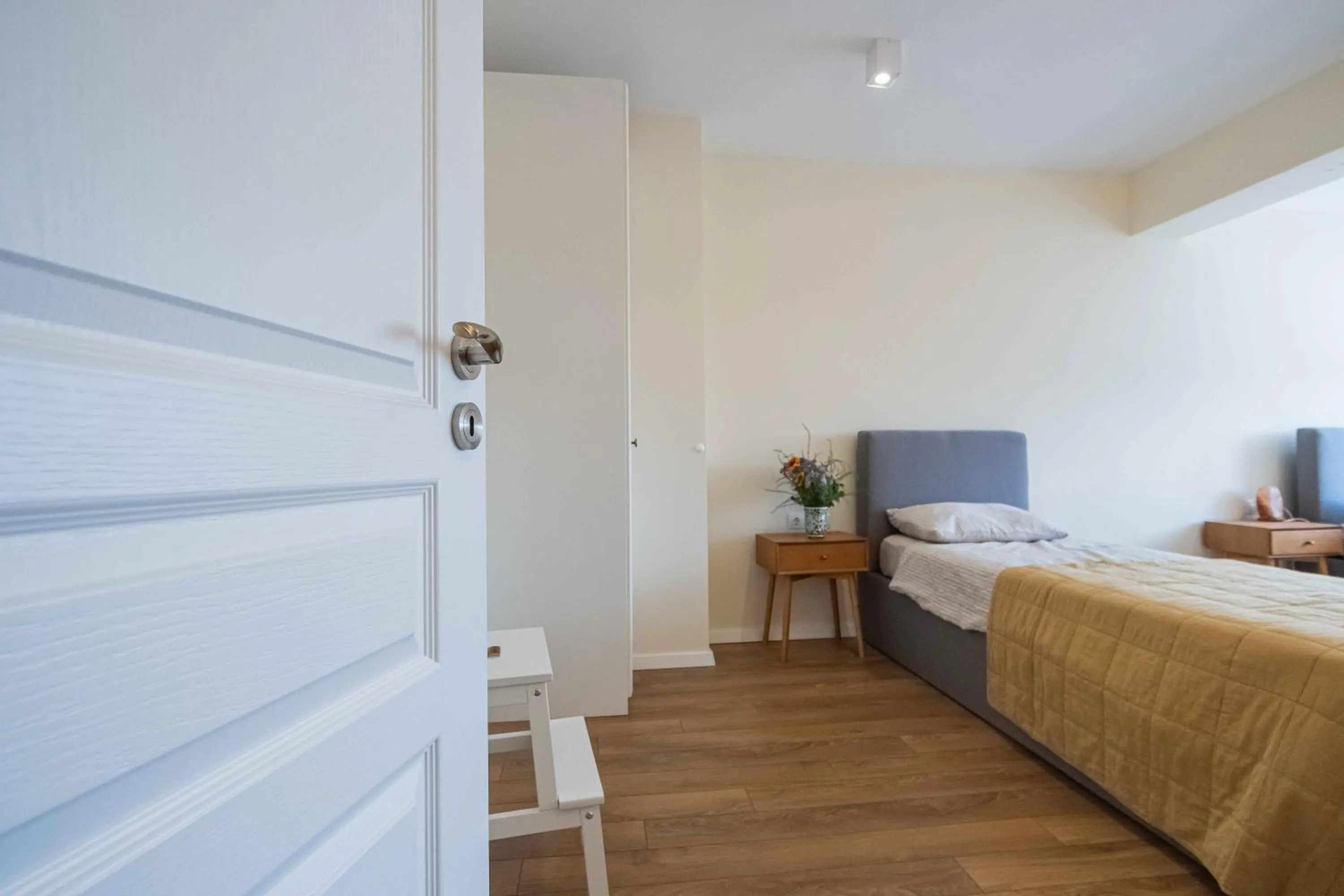 Bed in Central DELUXE Apartment