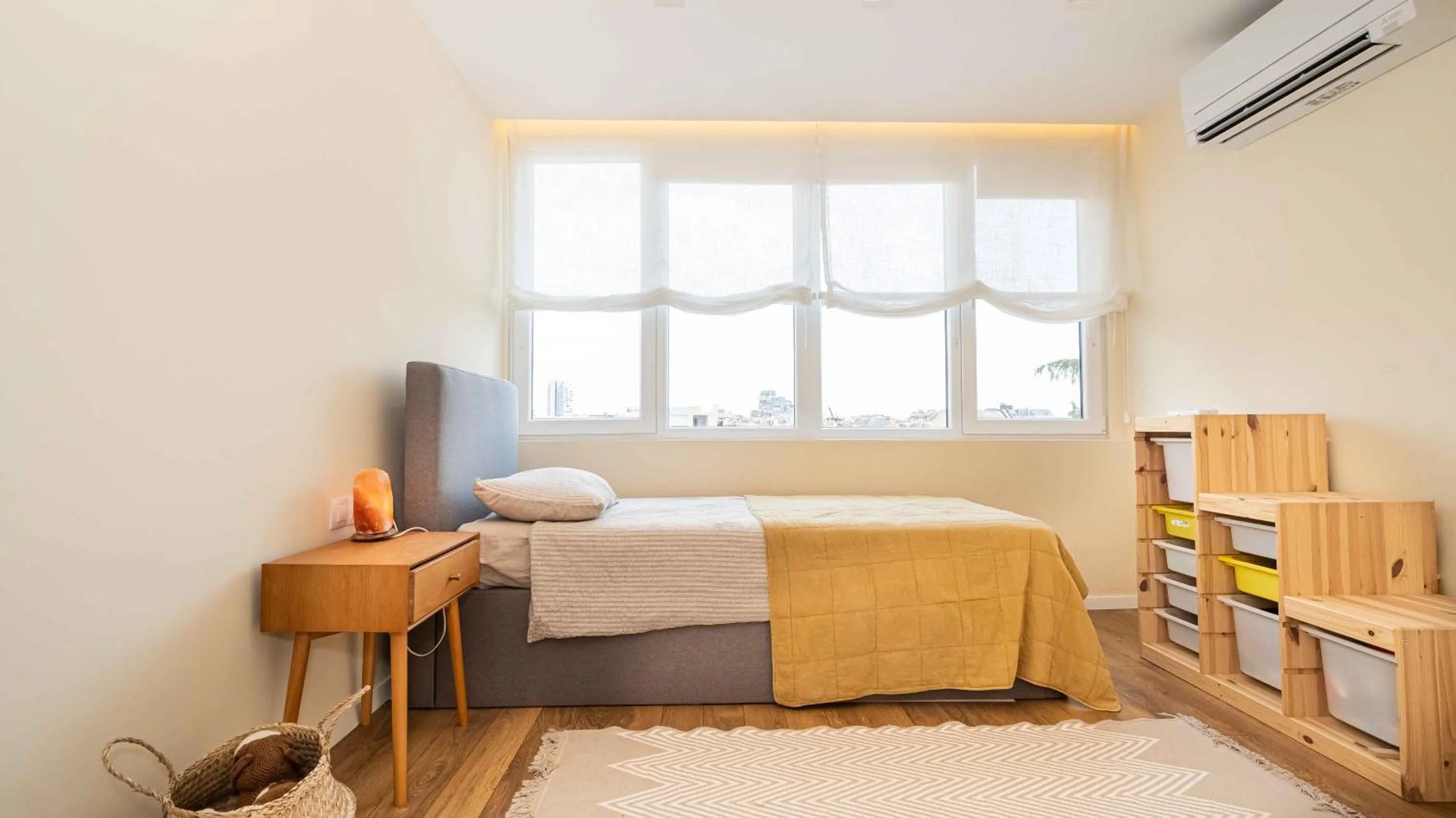 Bed in Central DELUXE Apartment