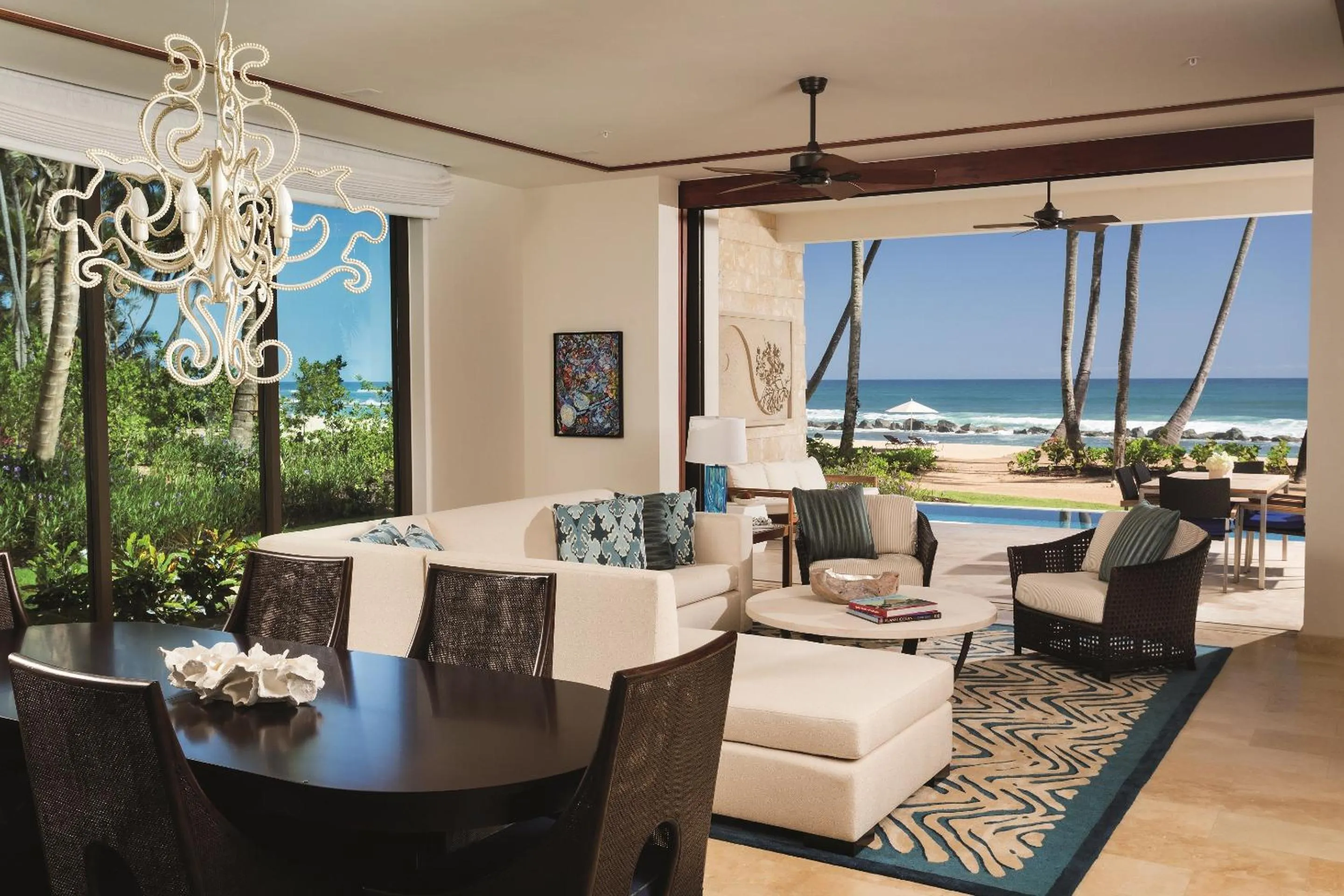 Living room in Residences at Dorado Beach, a Ritz Carlton Reserve
