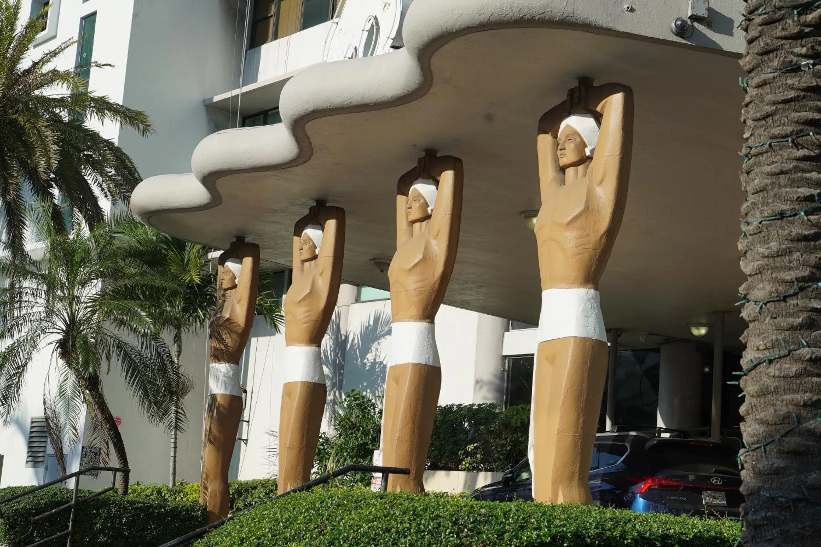 Property building in Deluxe Studios and Apartments at the Casablanca