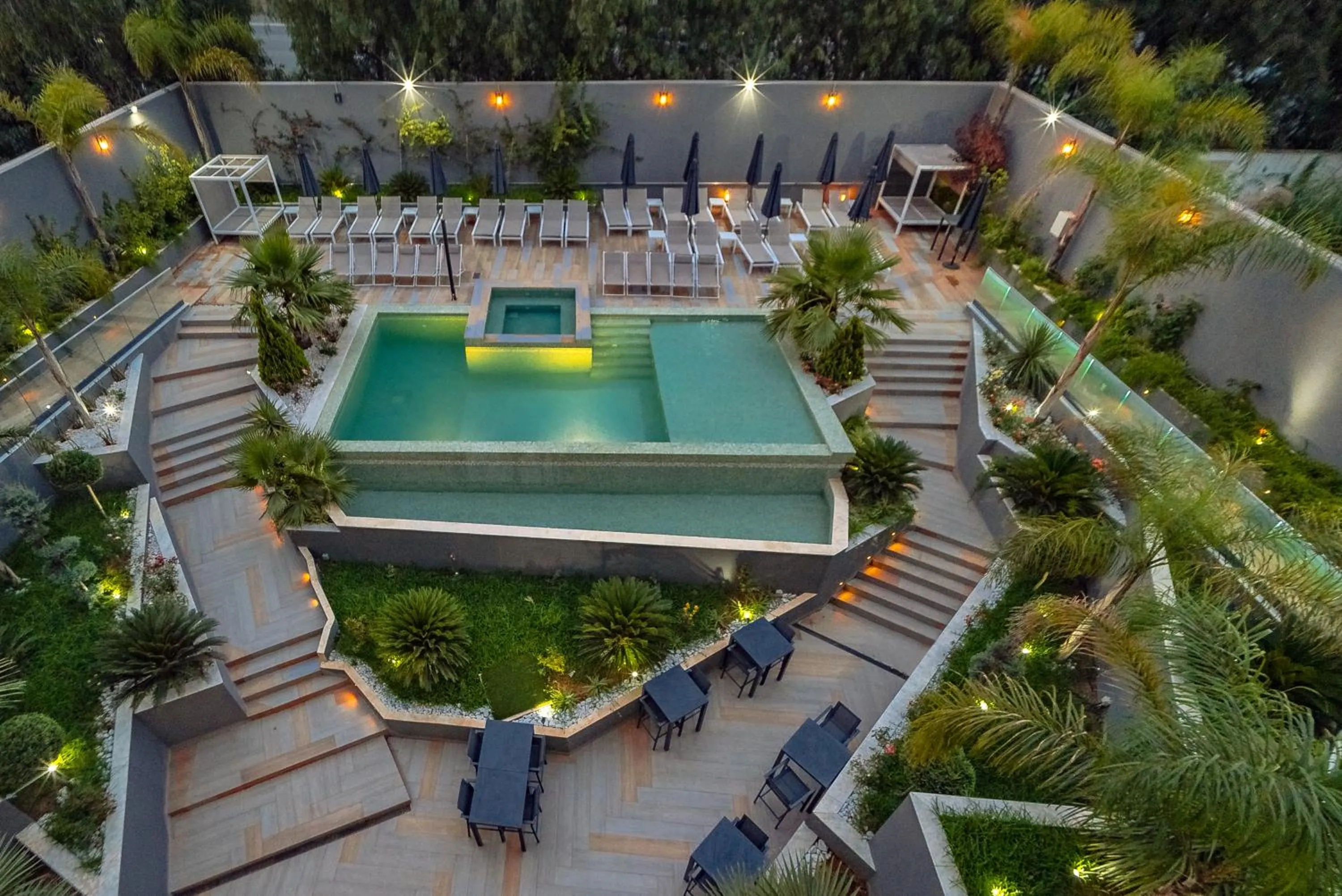 Garden view in AD HOTEL HYDRA