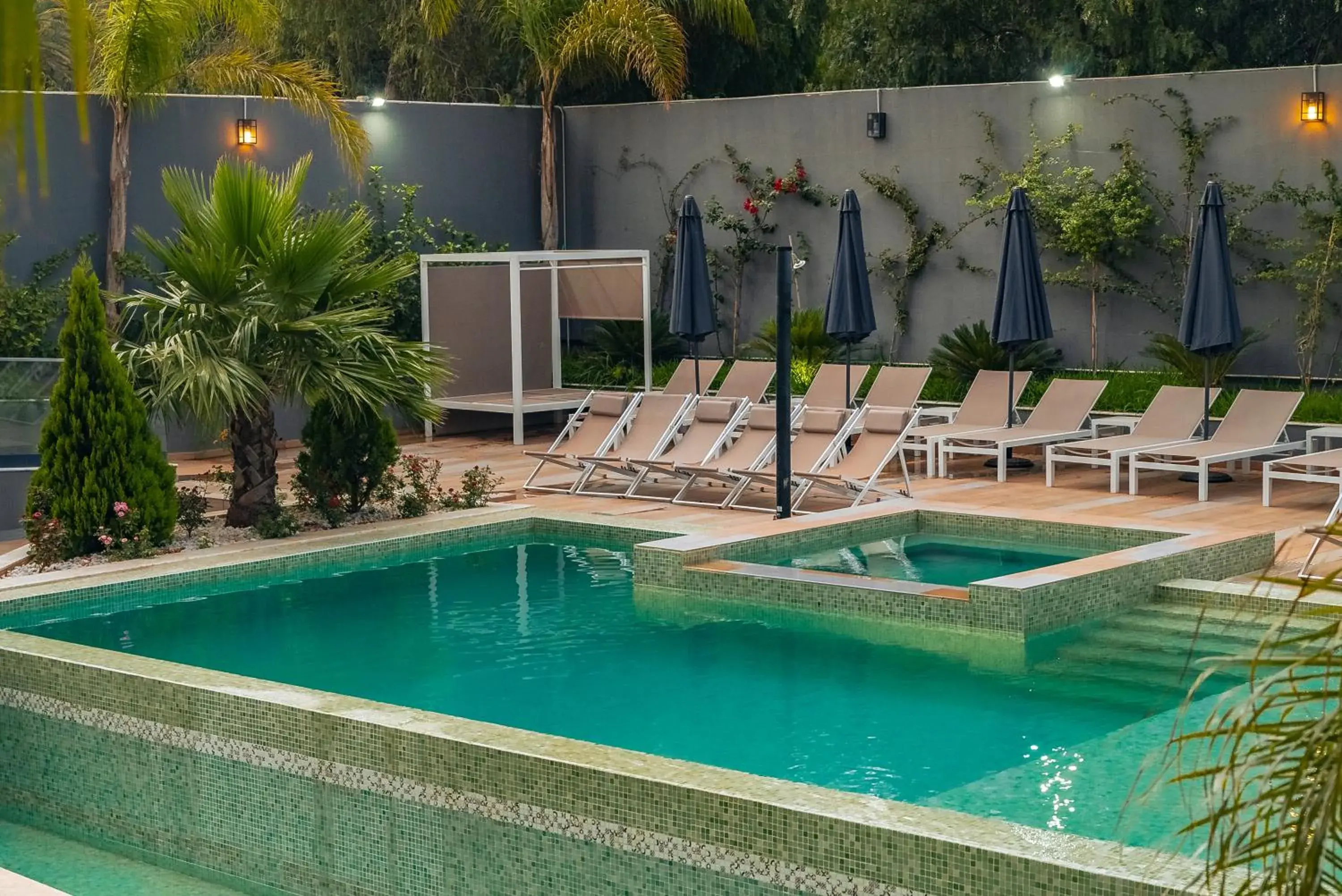 Pool view in AD HOTEL HYDRA Pool view in AD HOTEL HYDRA