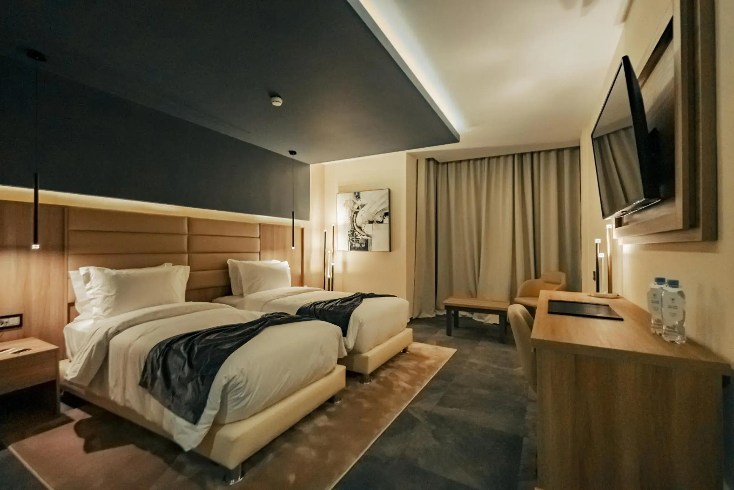 Photo of the whole room, Bed in AD HOTEL HYDRA Photo of the whole room, Bed in AD HOTEL HYDRA