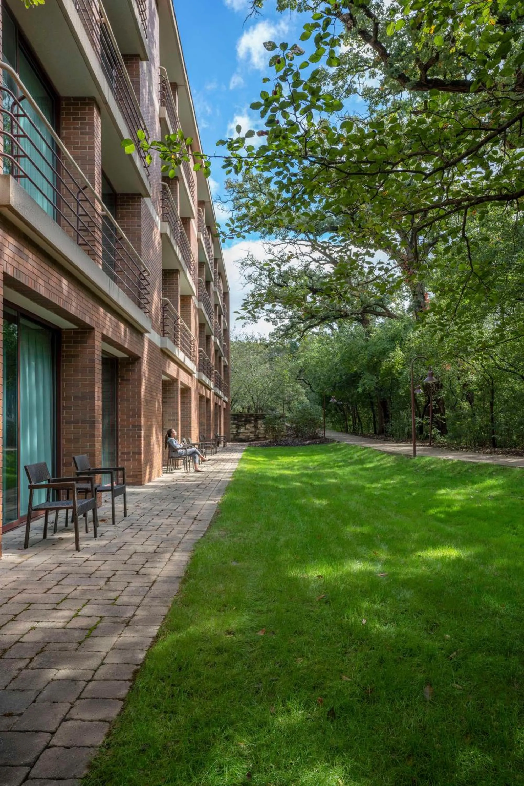 Bedroom in Hyatt Lodge Oak Brook Chicago