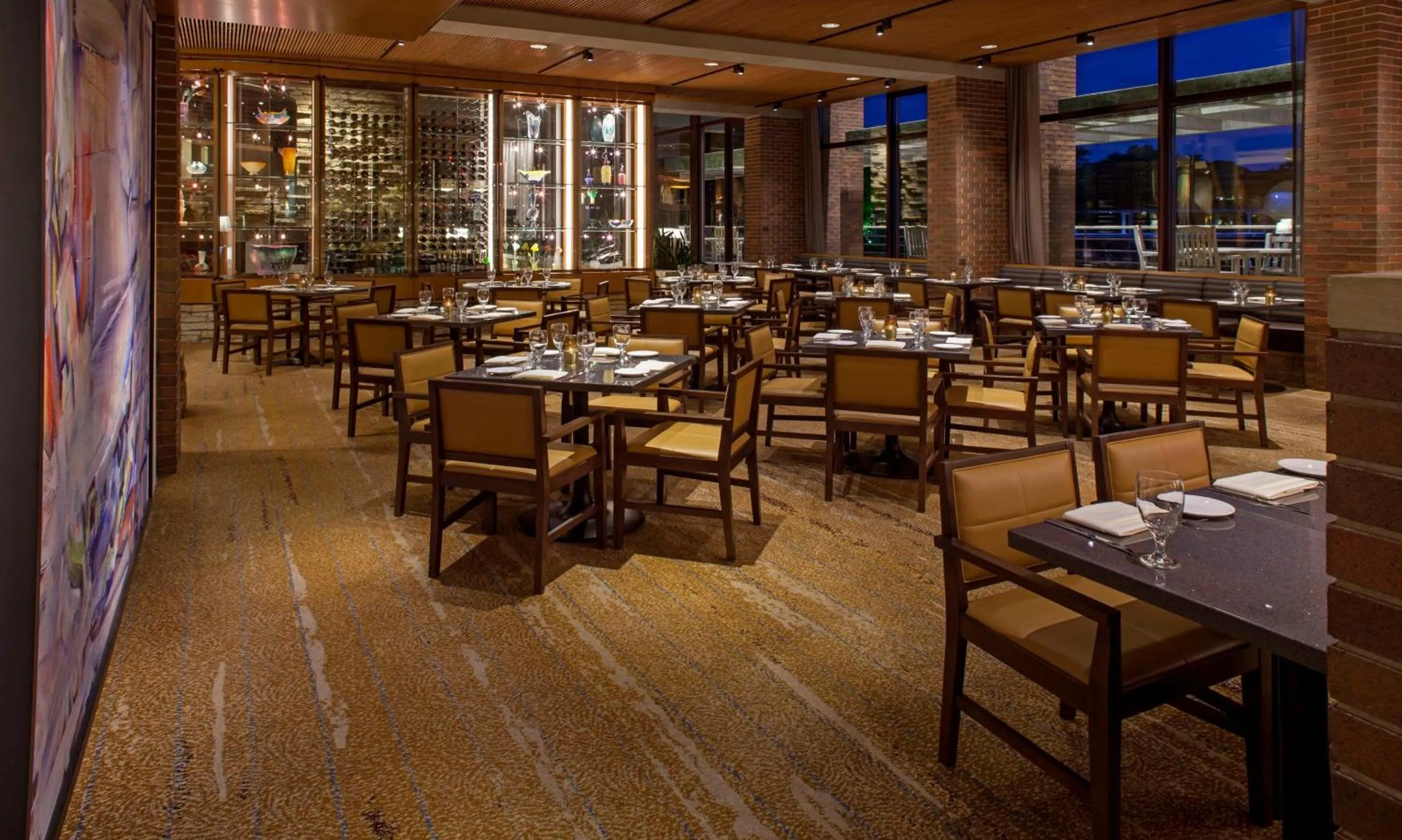 Restaurant/places to eat in Hyatt Lodge Oak Brook Chicago