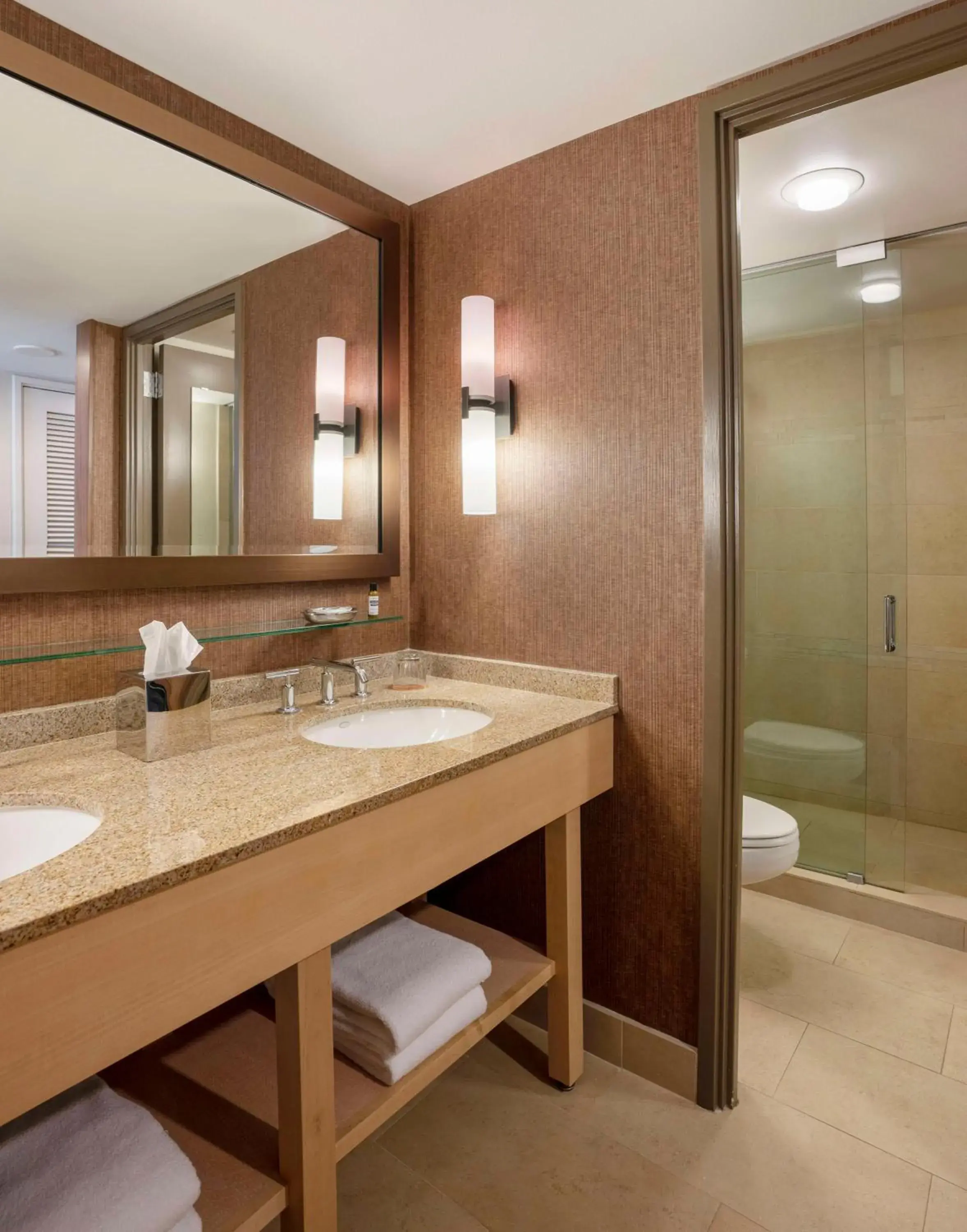 Bathroom in Hyatt Lodge Oak Brook Chicago Bathroom in Hyatt Lodge Oak Brook Chicago