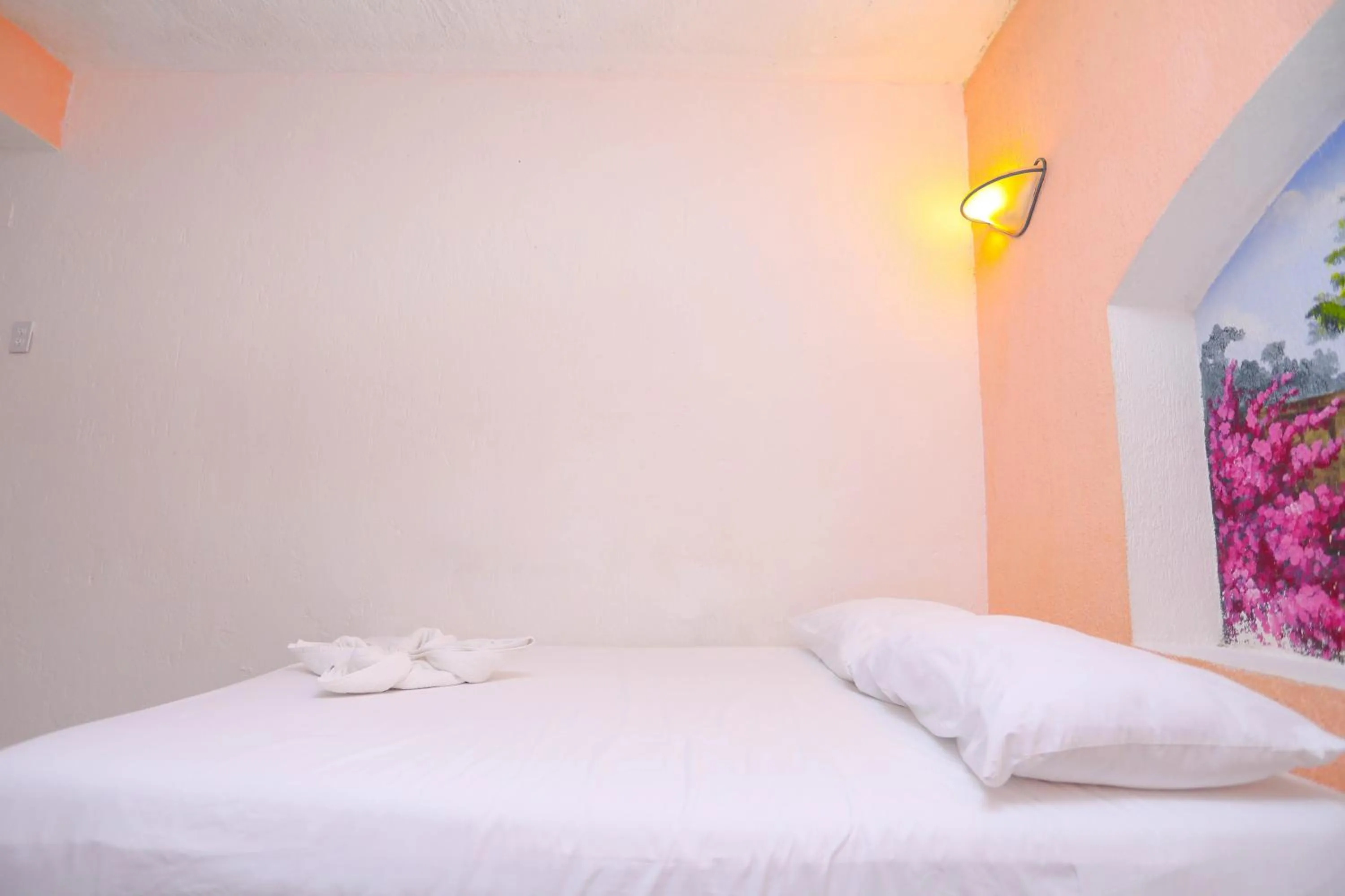 Bed in Hotel Hacienda Cancun