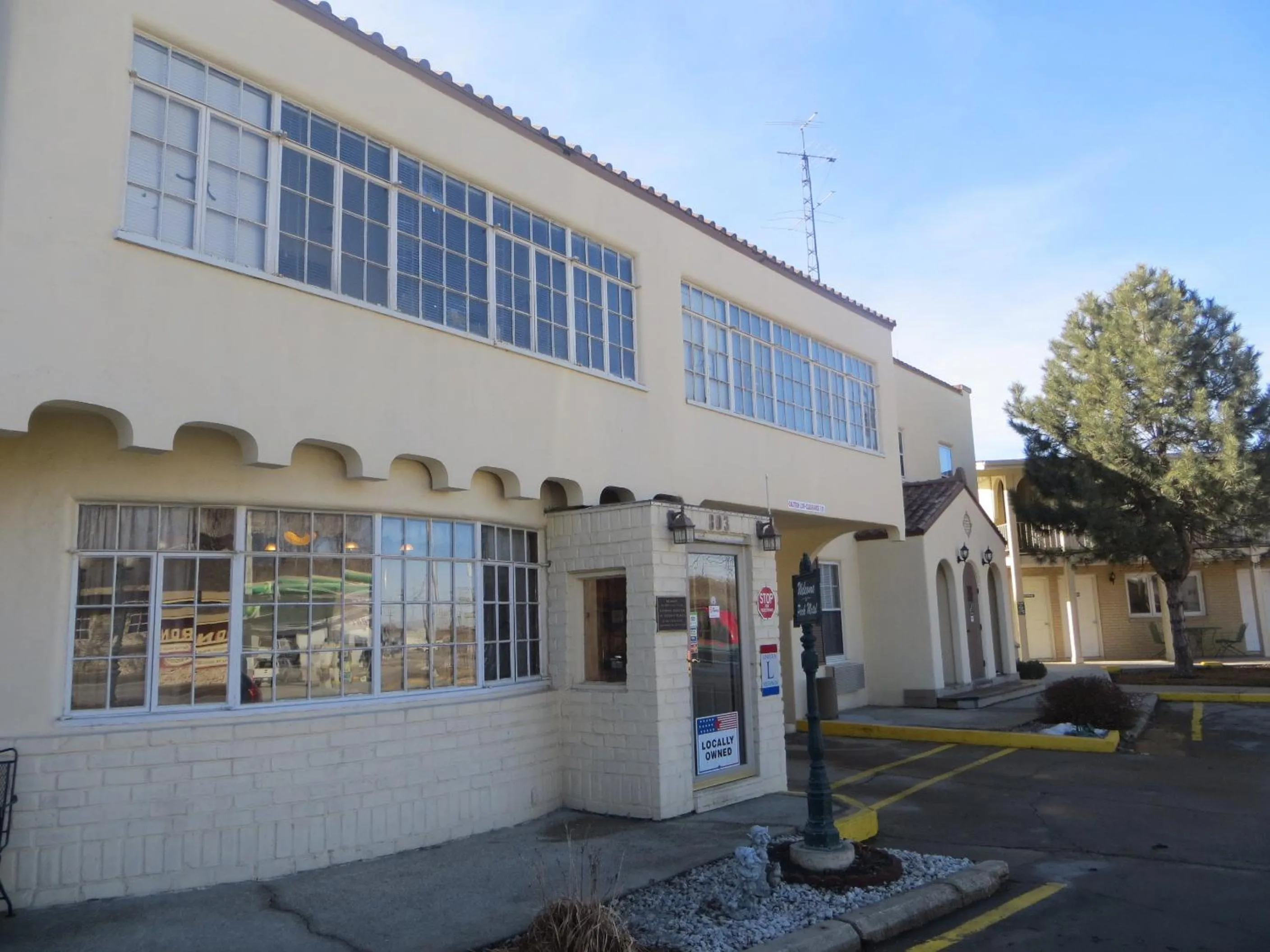 Facade/entrance in Park Motel