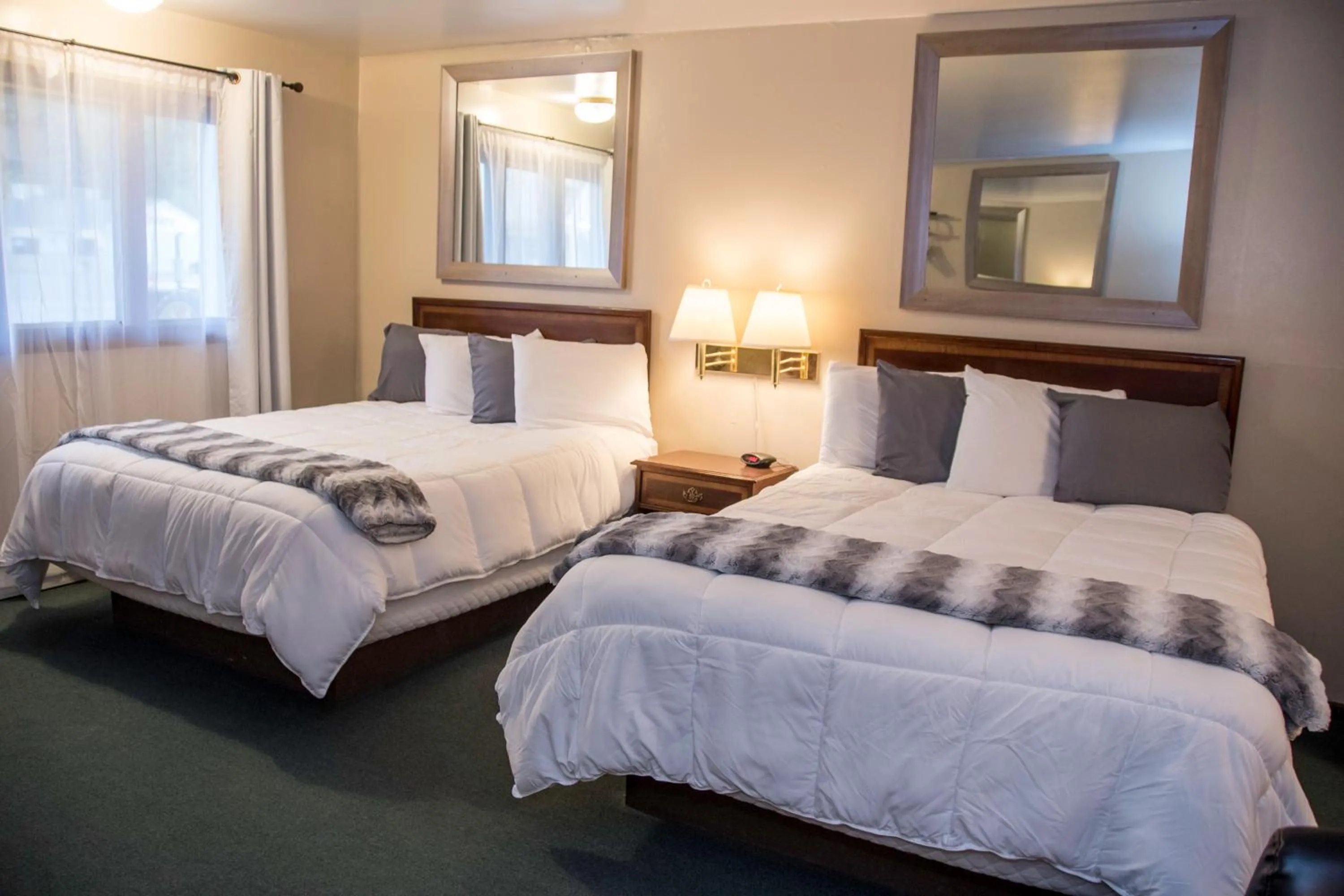 Bed in Park Motel