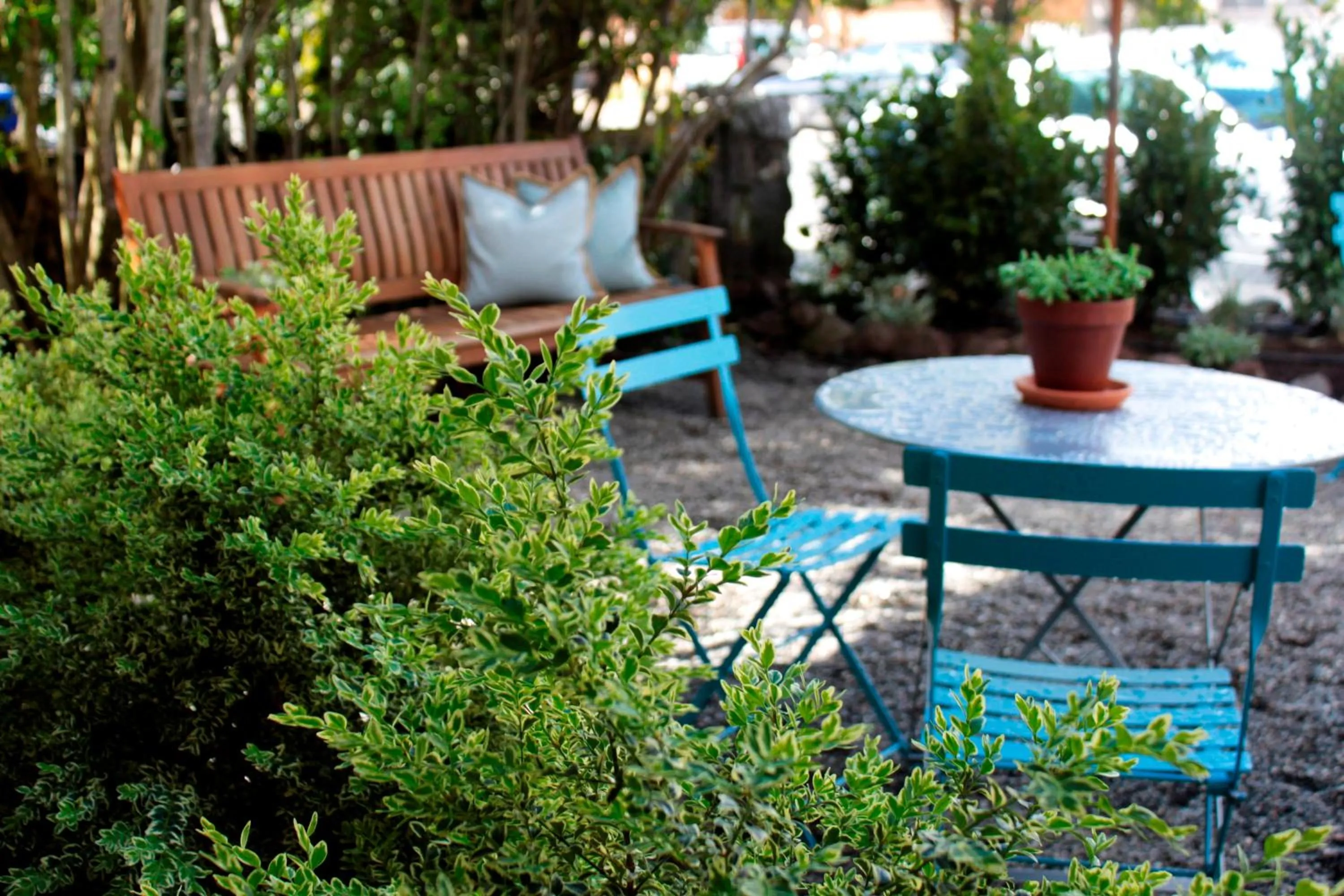 Garden in An Inn to Remember