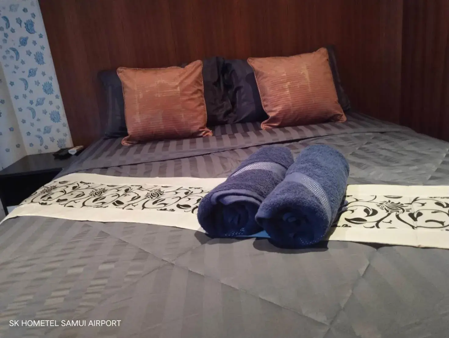 Bed in SK Hometel Samui Airport Bed in SK Hometel Samui Airport