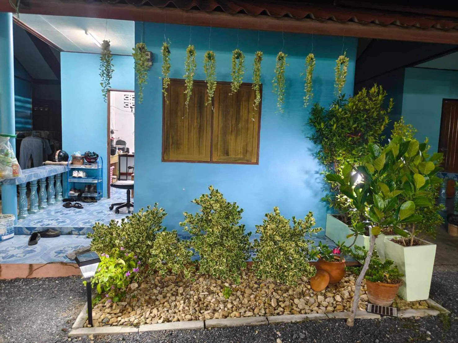 Patio in SK Hometel Samui Airport