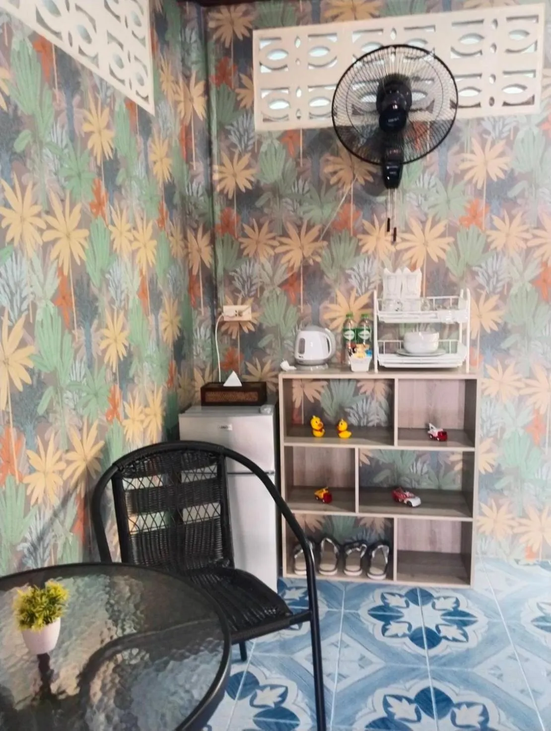 Living room in SK Hometel Samui Airport