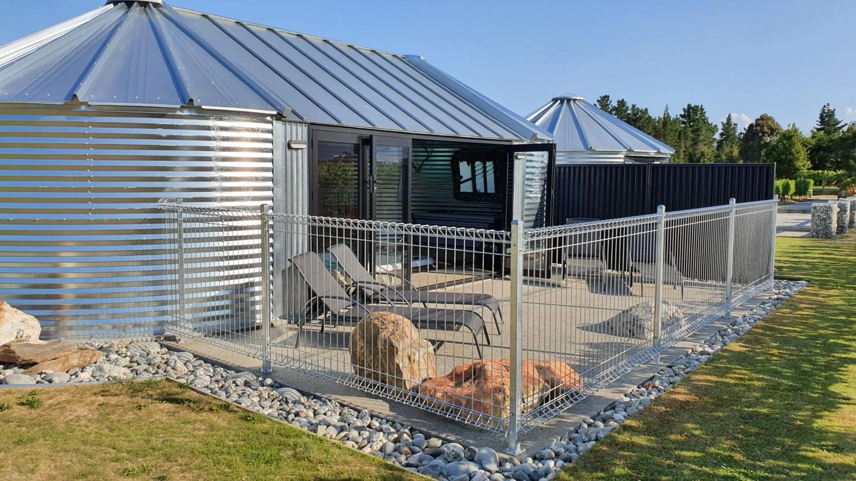 Swimming pool in River Rock Estate
