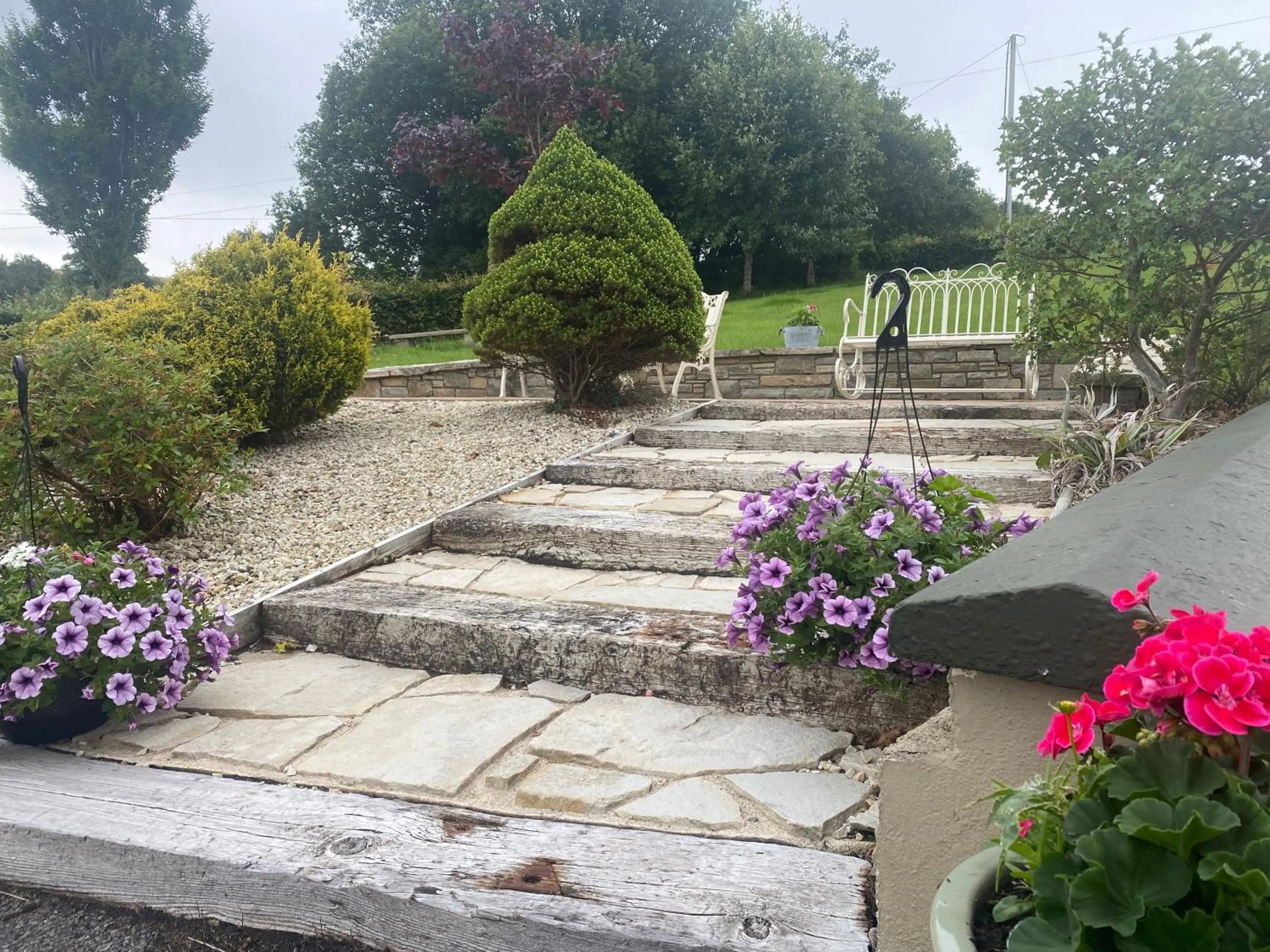 Patio in The Lodge Donegal Town