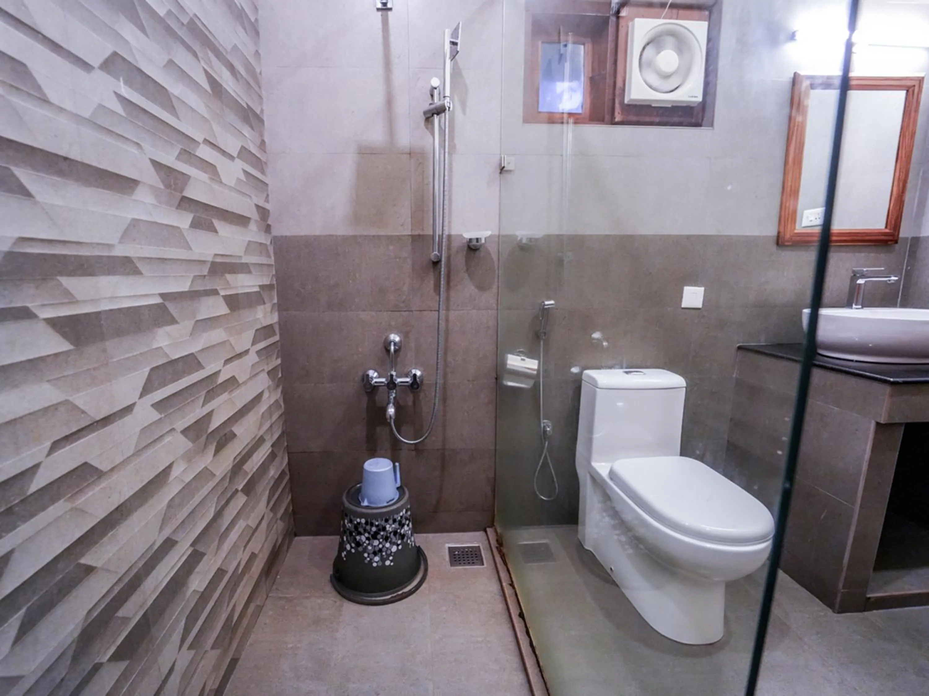 Shower in Solaris Beach View Resort & Spa by VOYE HOMES