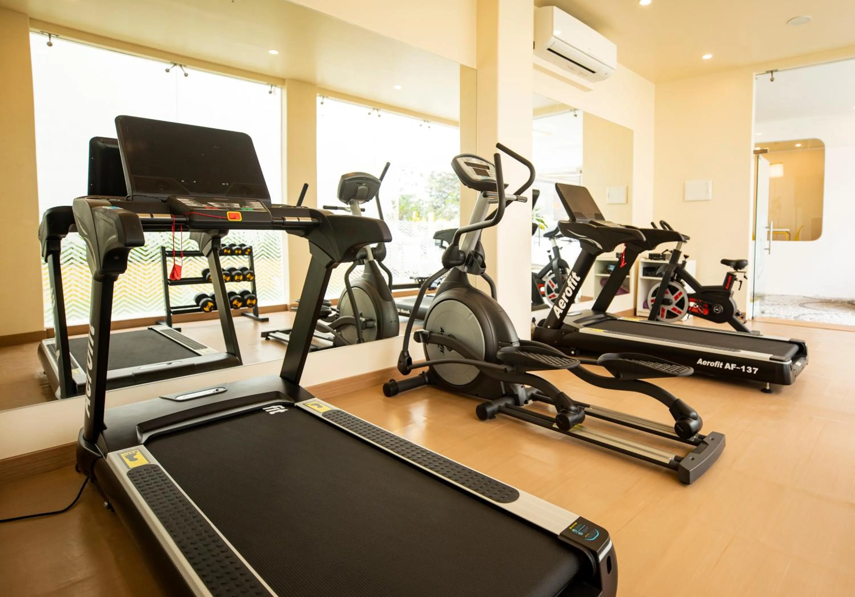 Fitness centre/facilities in Bloom Hub l ORR Marathahalli