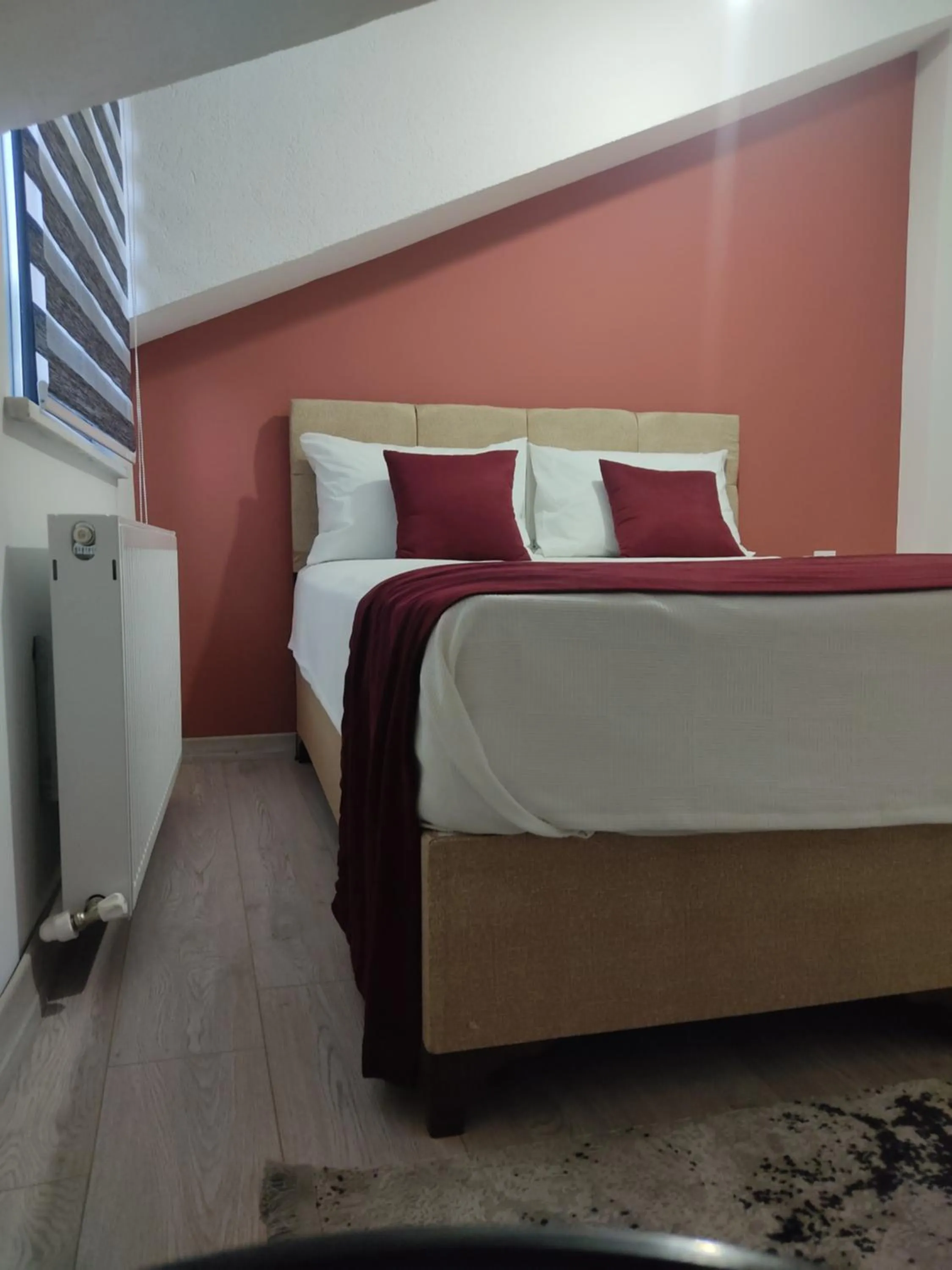 Bed in istanbul airport family suites hotel