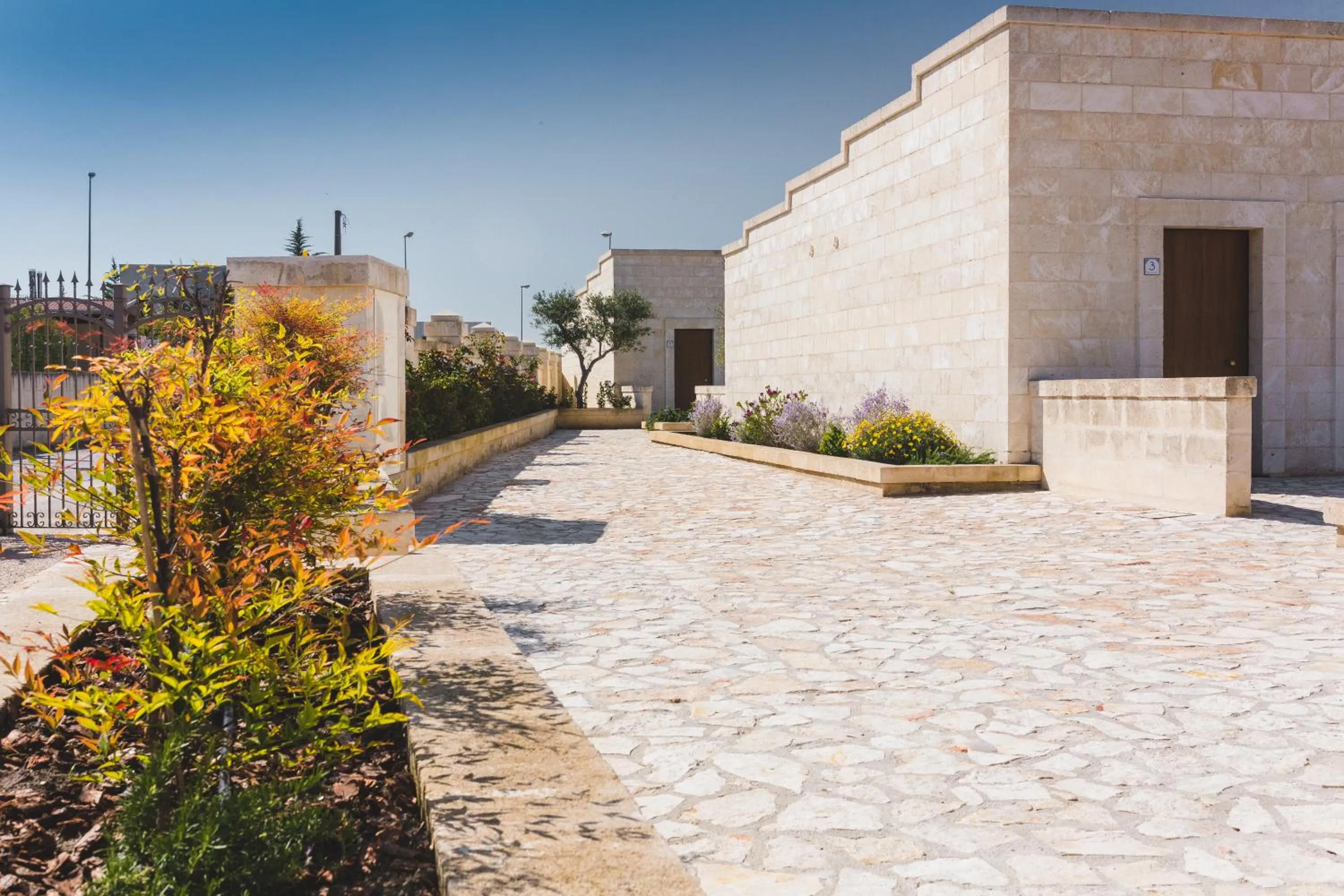 Facade/entrance in Residence Masseria Santa Lucia