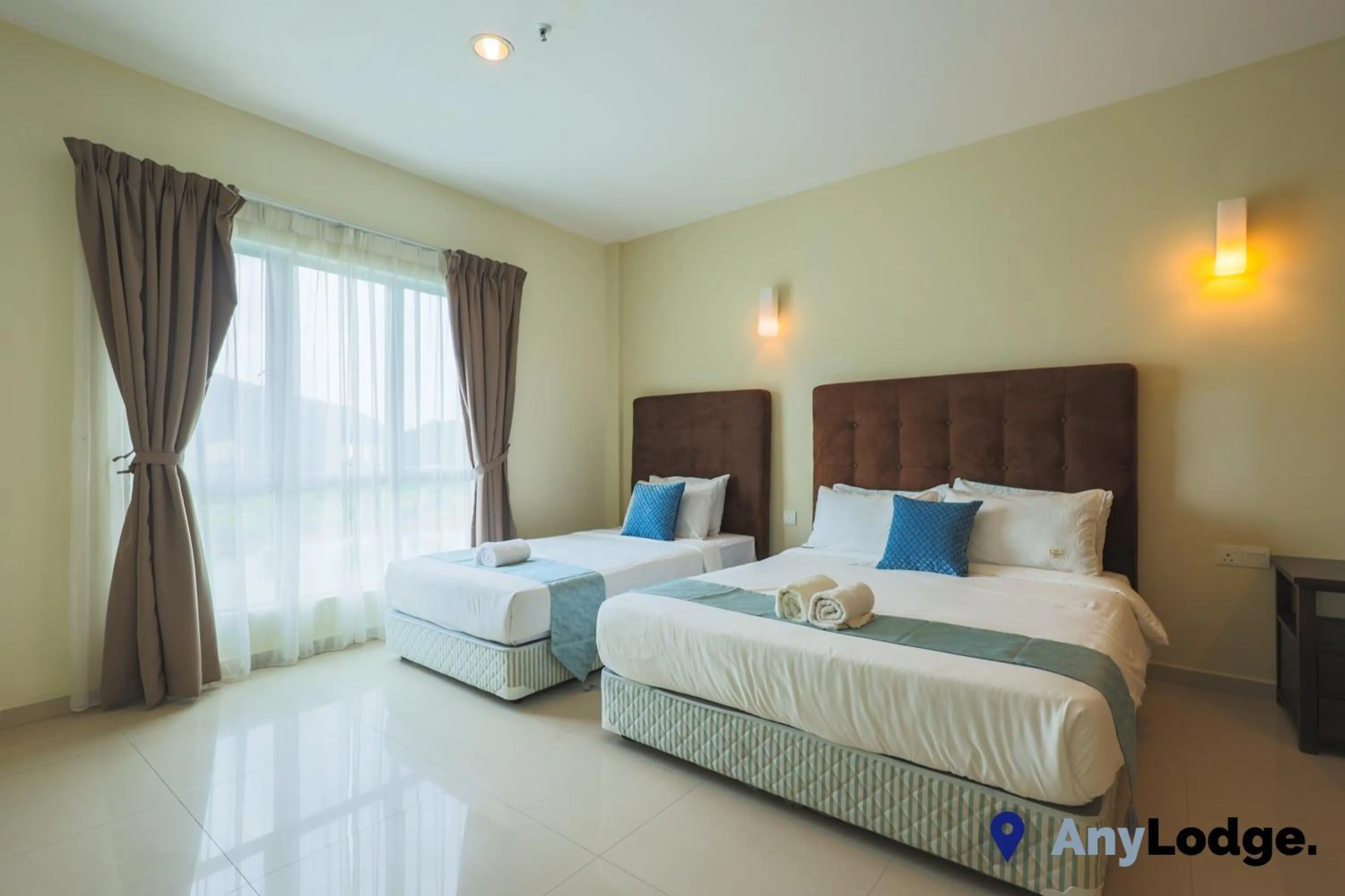 Apartment with Sea View in AnyLodge Waterfront Marina Island Pangkor